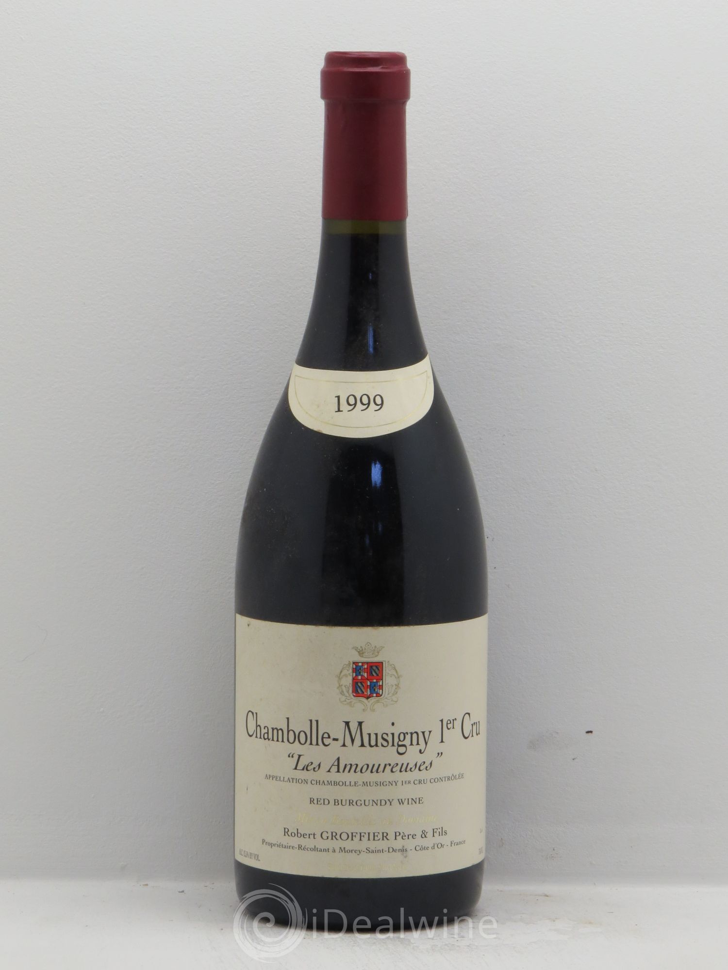 Chambolle-Musigny 1er Cru Les Amoureuses Robert Groffier Père & Fils (Domaine) 1999 - Lot de 1 bouteille - 0