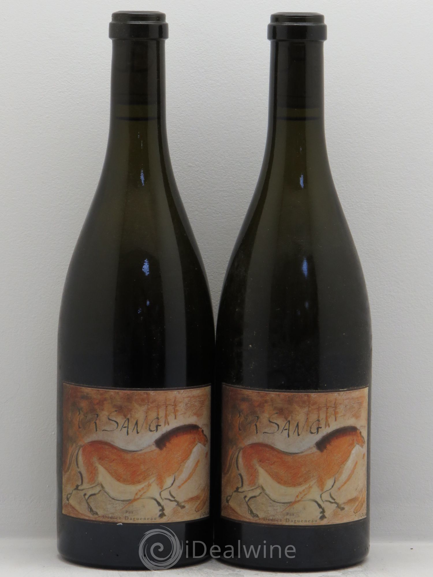 Vin de France (anciennement Pouilly-Fumé) Pur Sang Dagueneau (Domaine Didier - Louis-Benjamin) 2001 - Lot de 2 bouteilles - 0