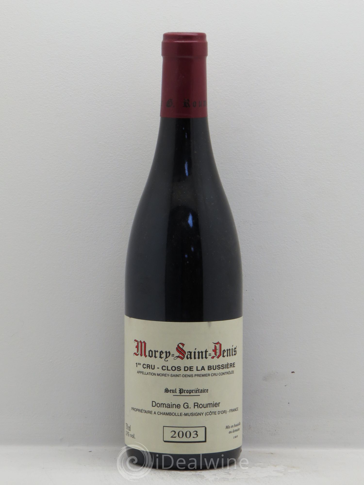 Morey-Saint-Denis 1er Cru Clos de la Bussière Georges Roumier (Domaine) 2003 - Lot de 1 bouteille - 0