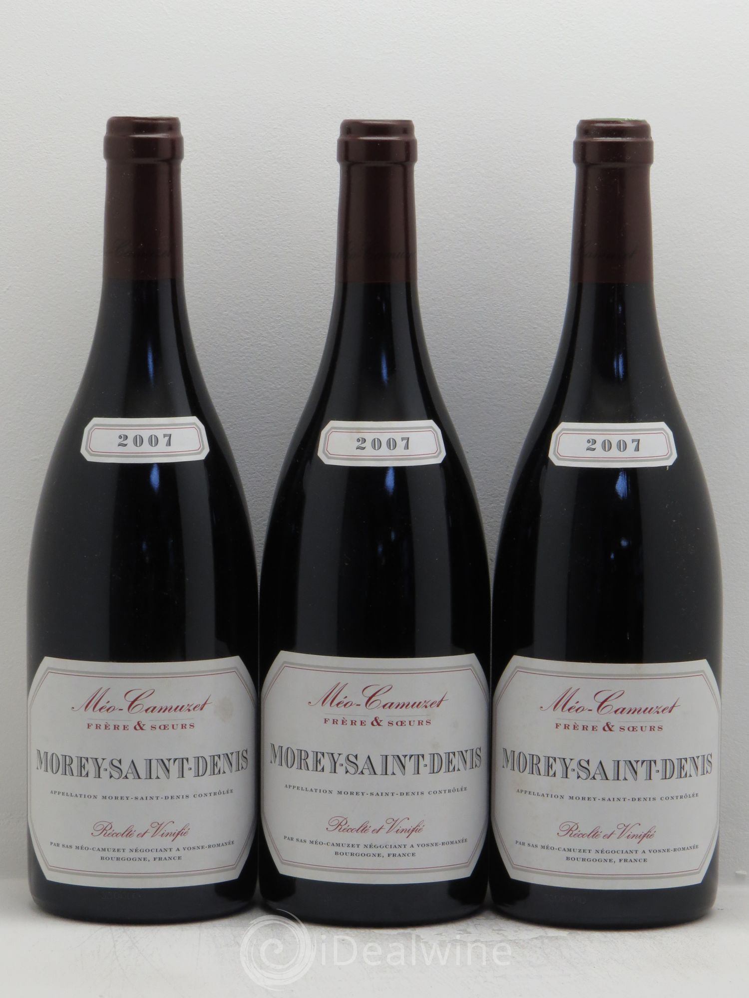 Morey-Saint-Denis Méo-Camuzet (Domaine) Frères et Soeurs 2007 - Posten von 3 Flaschen - 0