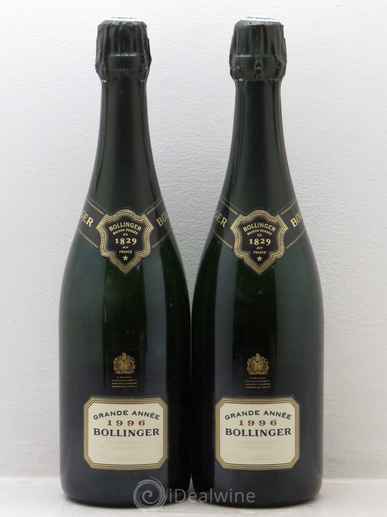 La Grande Année Brut Bollinger 1996 - Lot de 2 bouteilles - 0