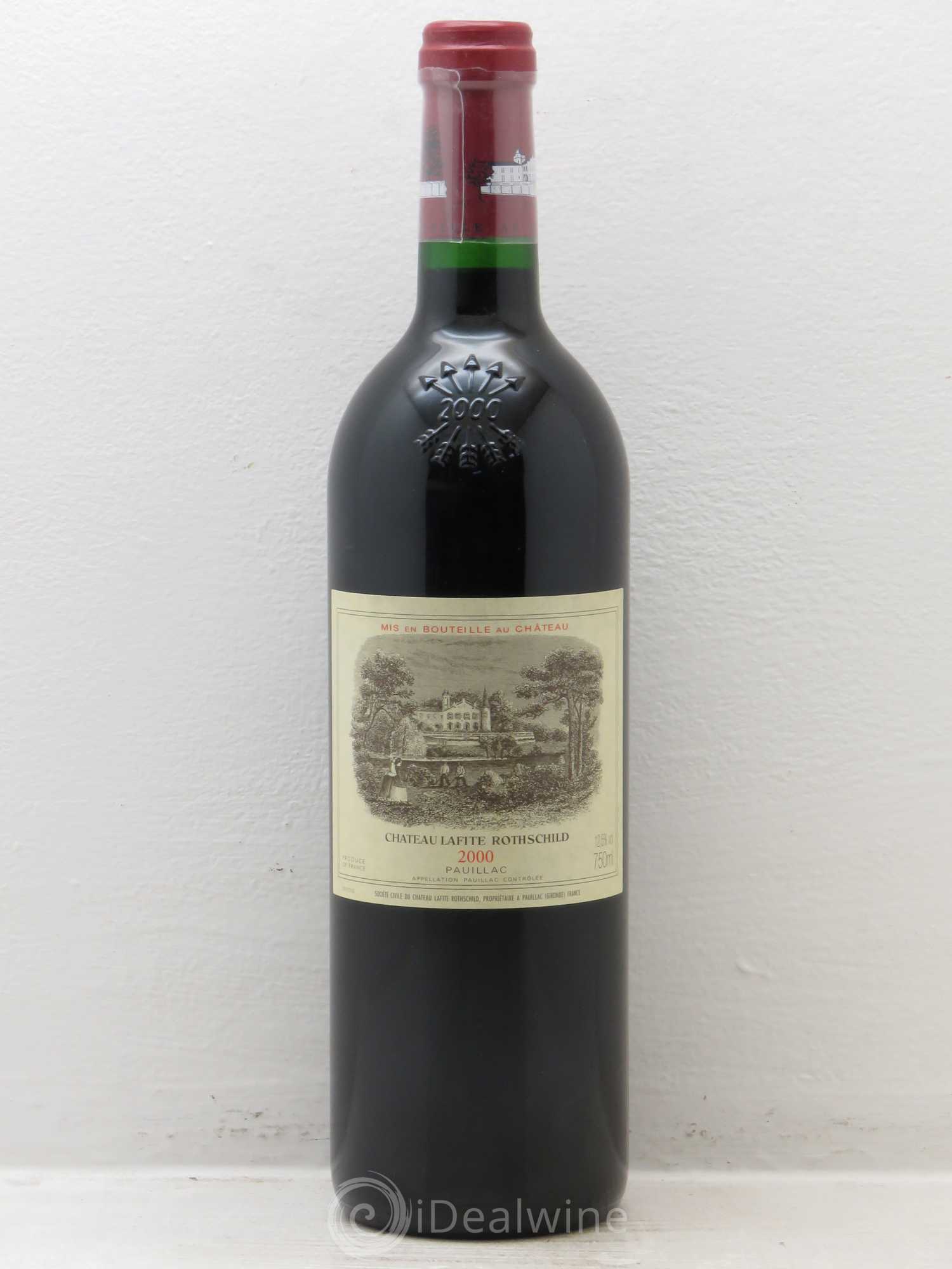 Château Lafite Rothschild 1er Grand Cru Classé 2000 - Lot de 1 bouteille - 0