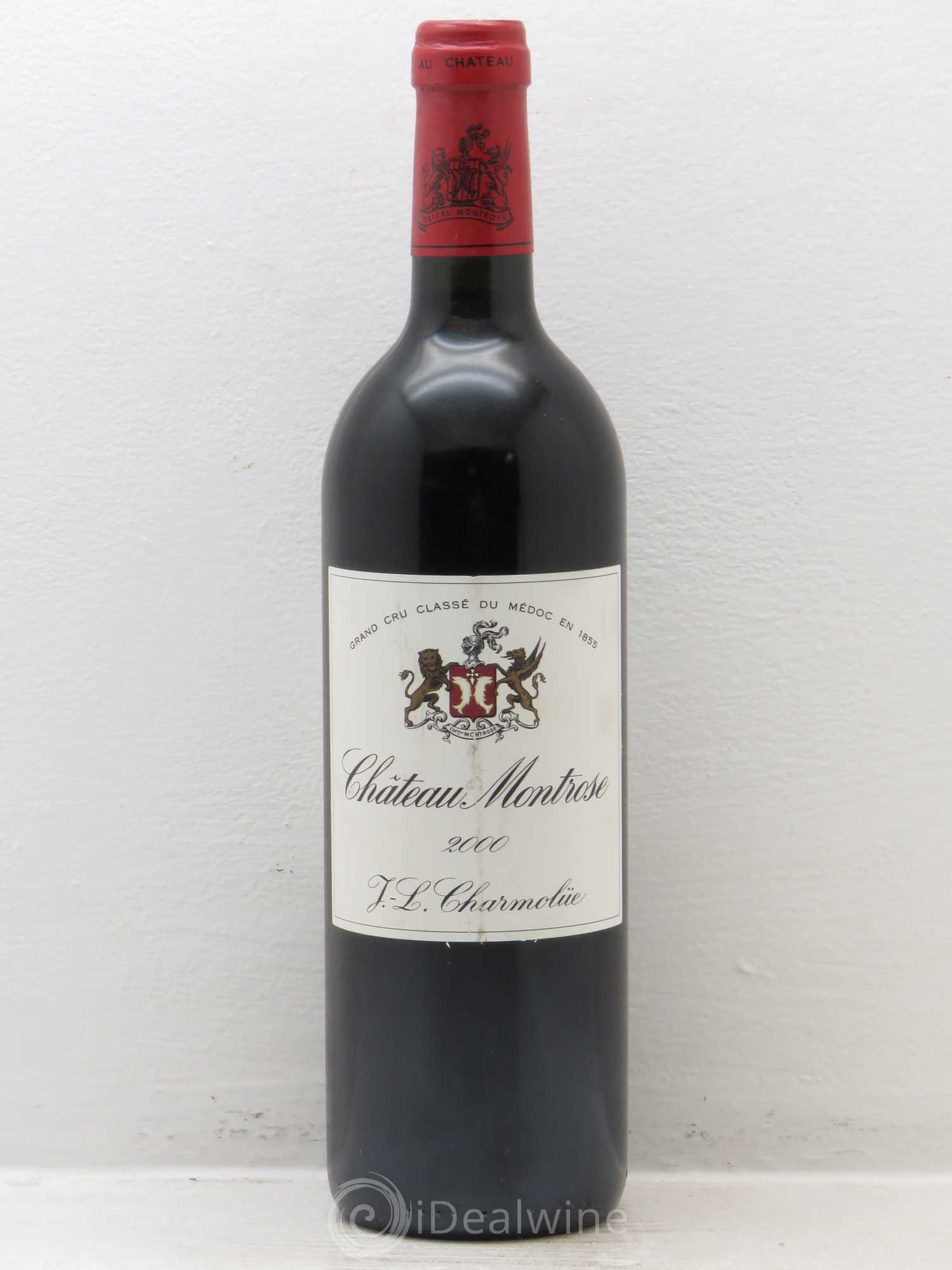 Château Montrose 2ème Grand Cru Classé 2000 - Lot de 1 bouteille - 0