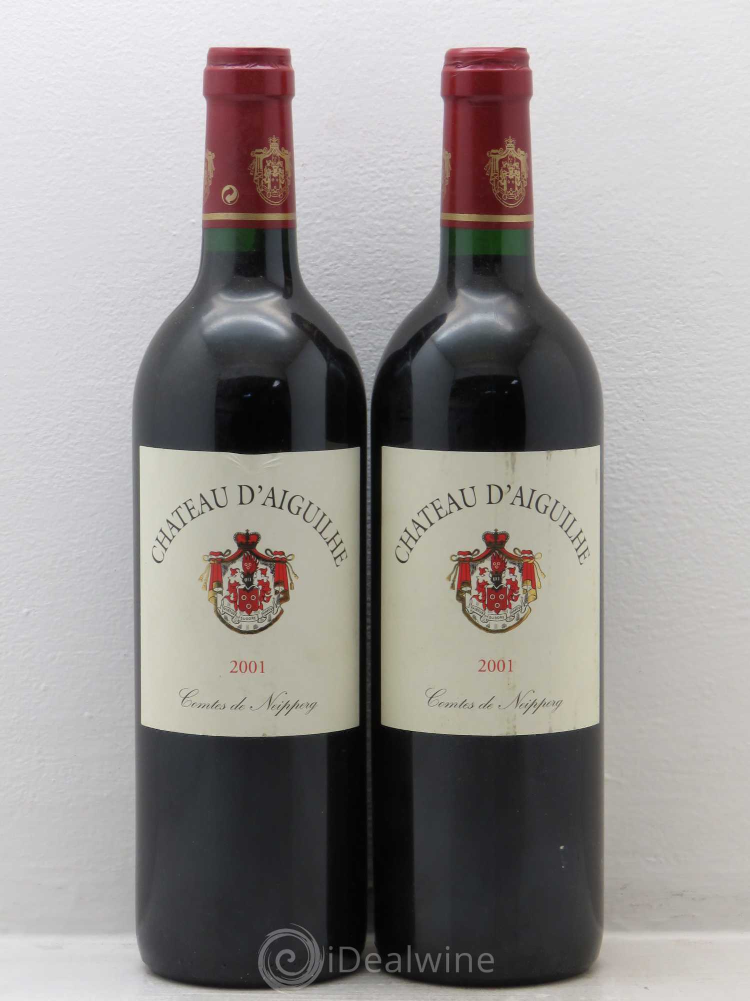 Château d' Aiguilhe (sans prix de réserve) 2001 - Lot de 2 bouteilles - 0