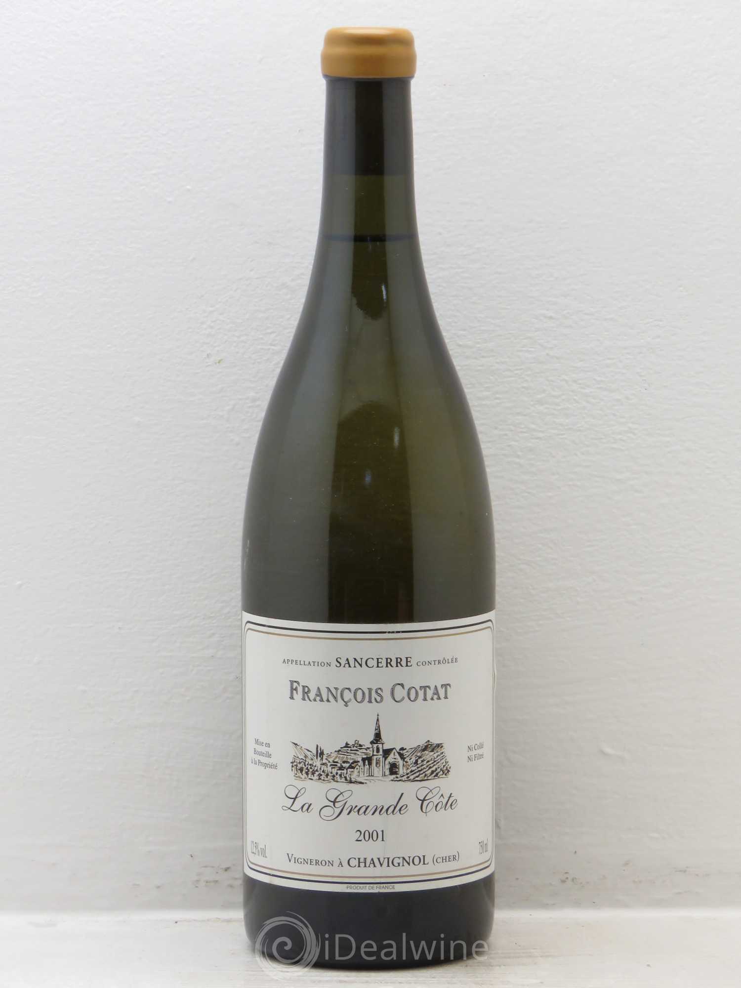 Sancerre La Grande Côte François Cotat 2001 - Lot de 1 bouteille - 0