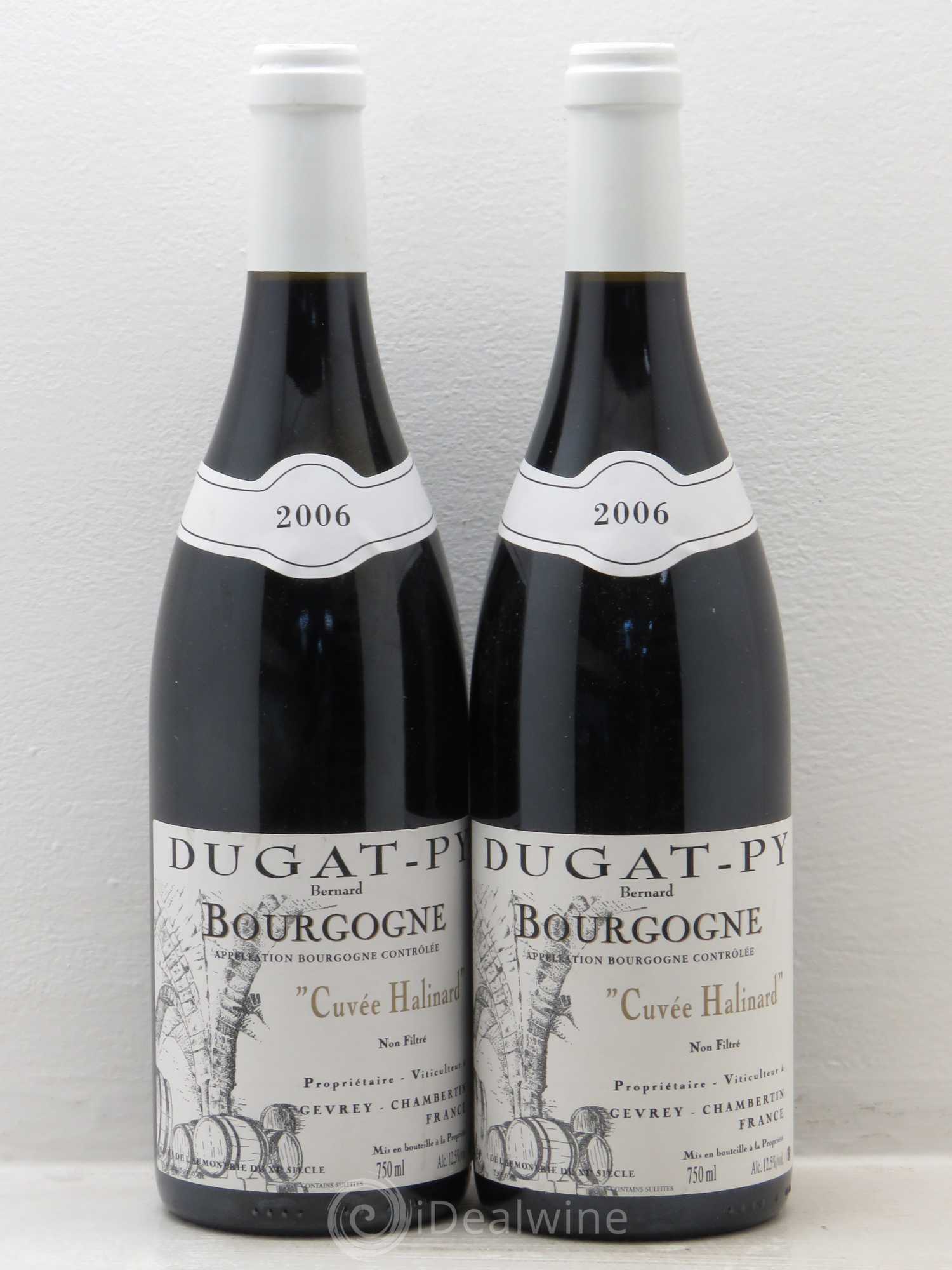 Bourgogne Halinard 2006 - Lot de 2 bouteilles - 0