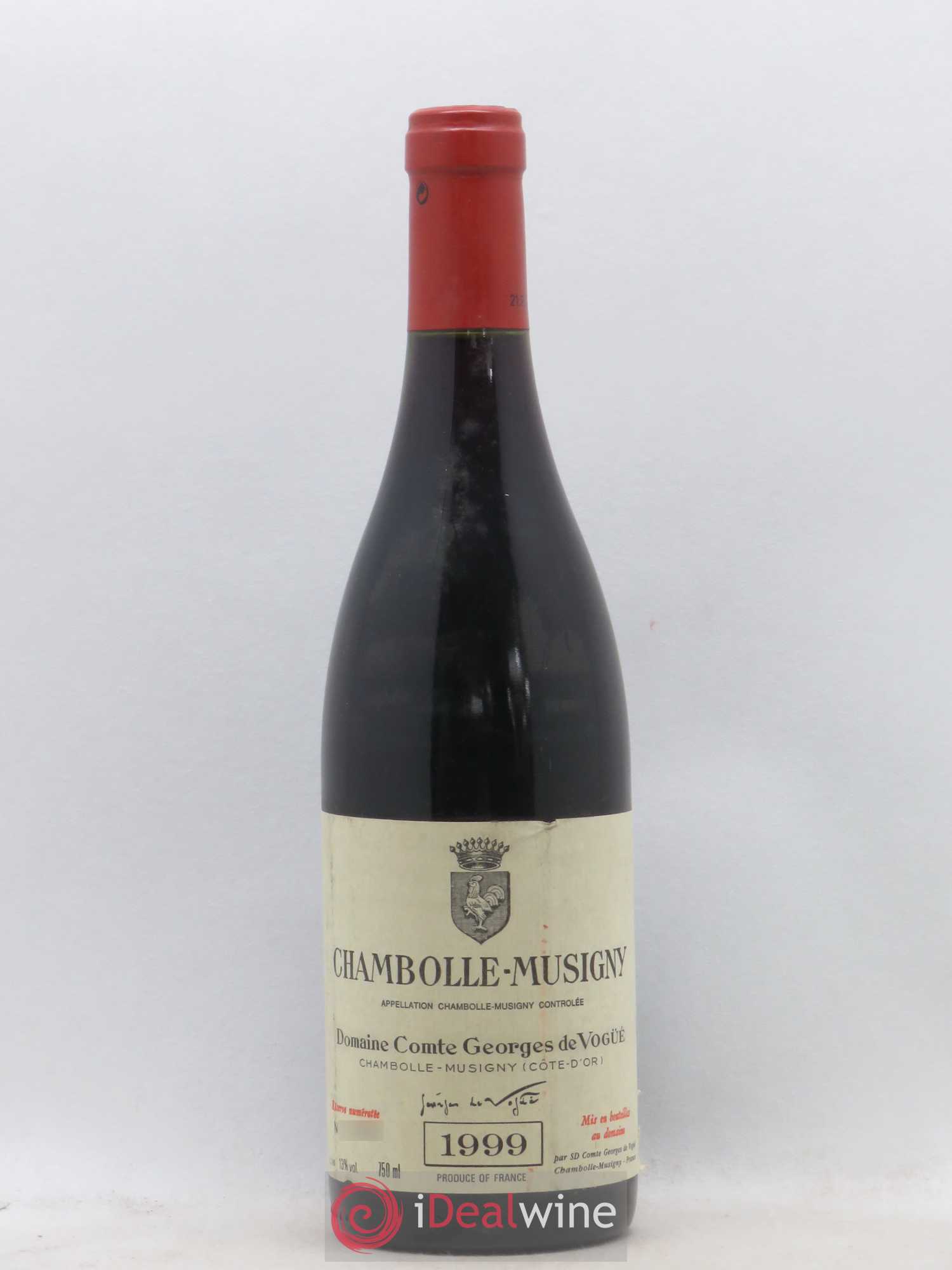 Chambolle-Musigny Comte Georges de Vogüé 1999 - Lot de 1 bouteille - 0