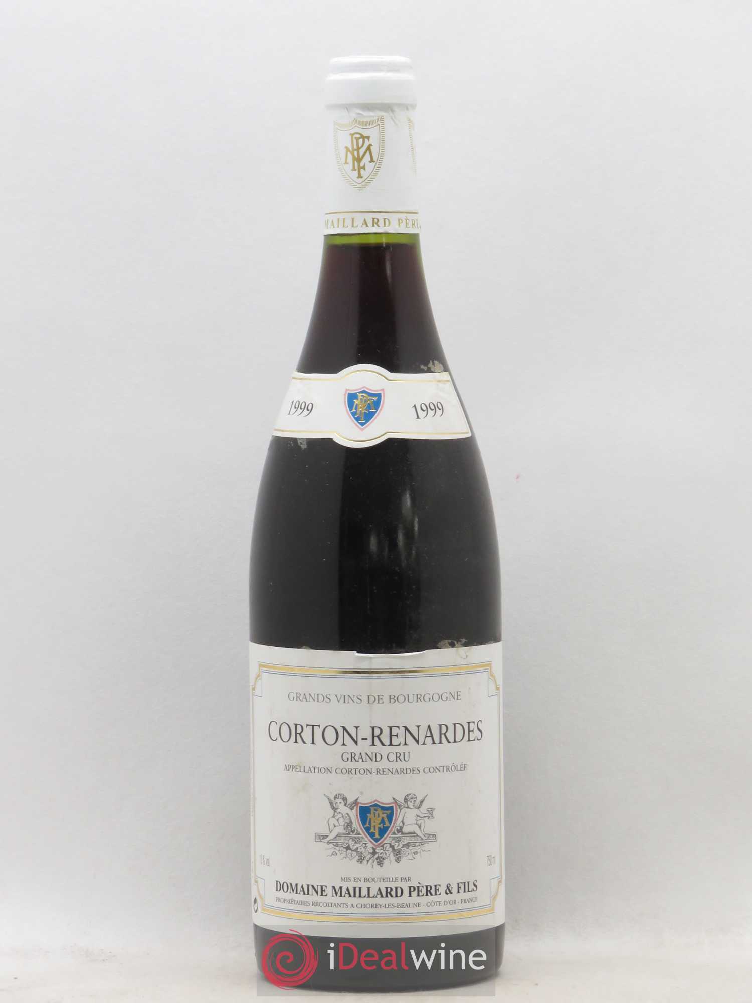 Corton Grand Cru Les Renardes Maillard et Fils (Domaine) 1999 - Lot de 1 bouteille - 0