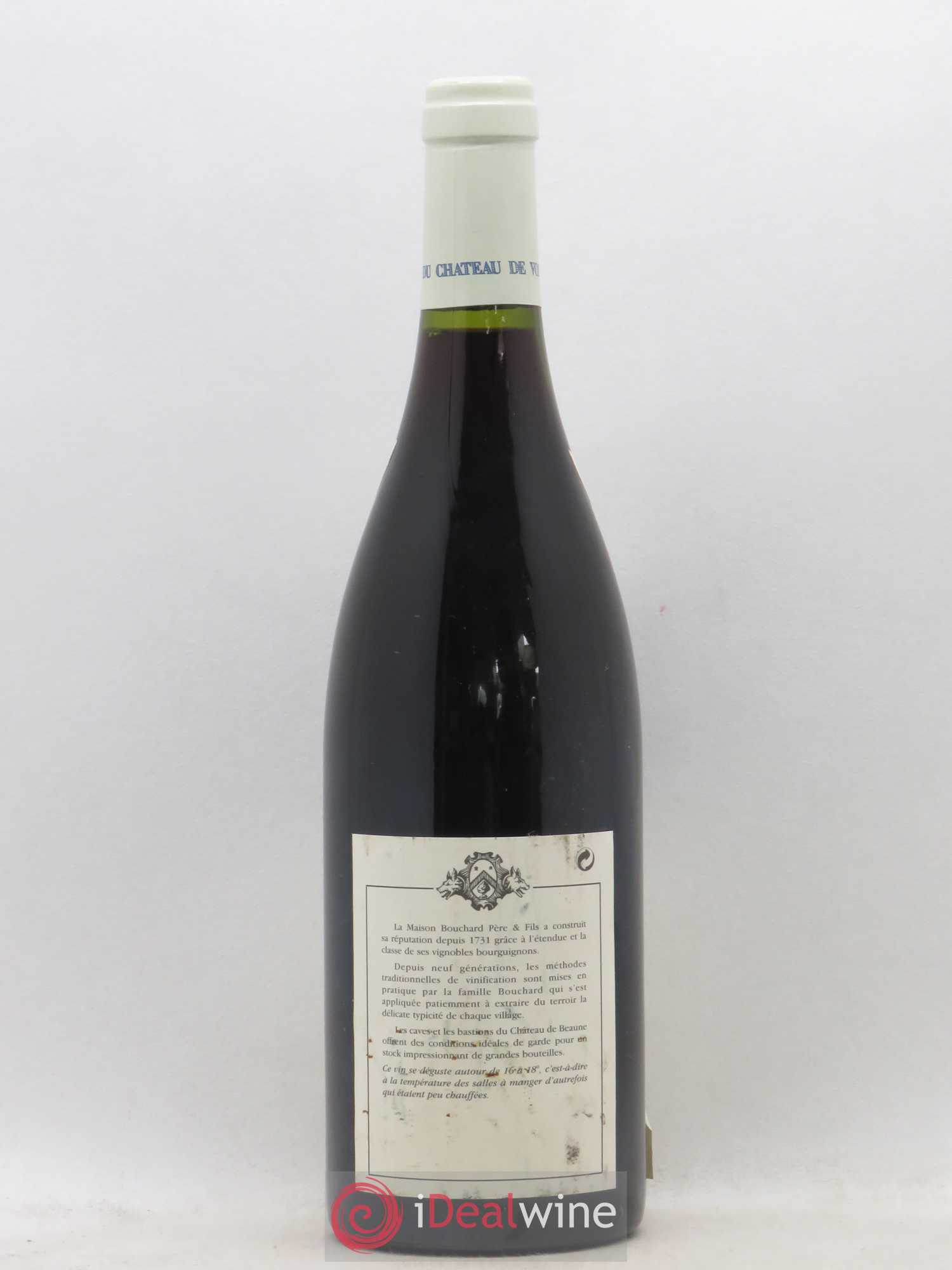 Vosne-Romanée 1er Cru Aux Reignots Récolte du Domaine du Château de Vosne-Romanée Comte Liger-Belair Bouchard Père et Fils 1996 - Lot de 1 bouteille - 1