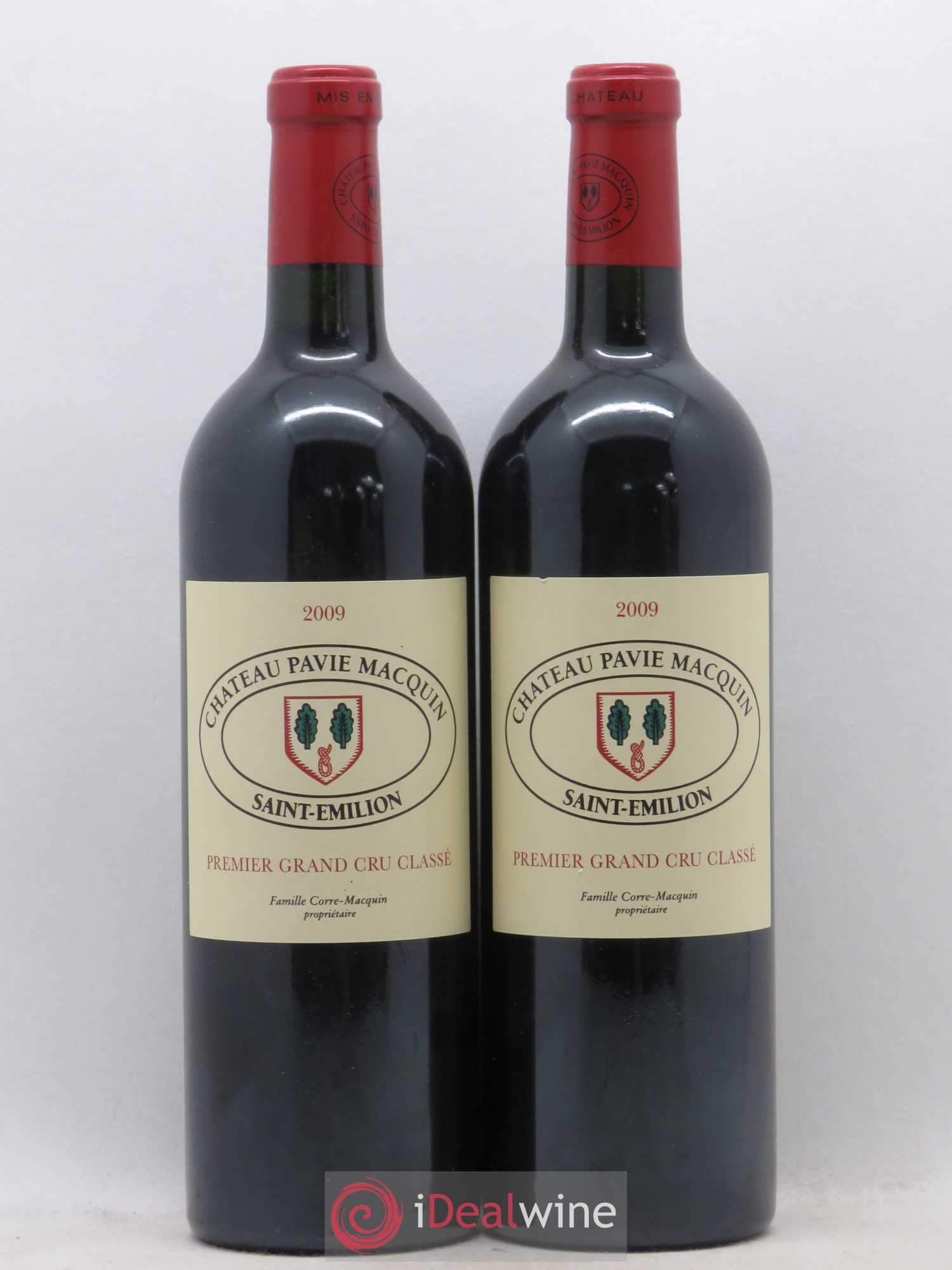 Château Pavie Macquin 1er Grand Cru Classé B 2009 - Lot de 2 bouteilles - 0