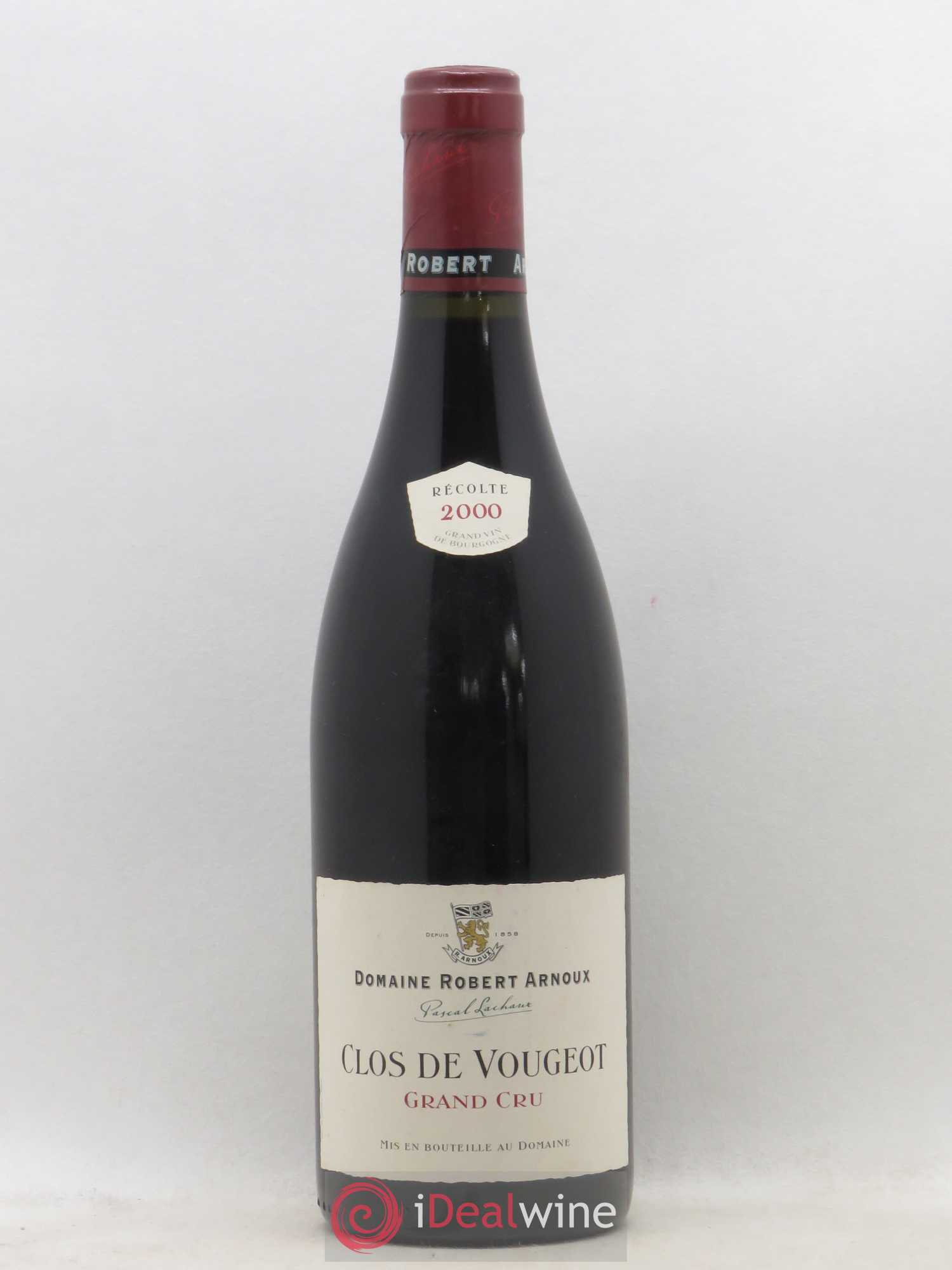 Clos de Vougeot Grand Cru Arnoux-Lachaux (Domaine) 2000 - Lot de 1 bouteille - 0