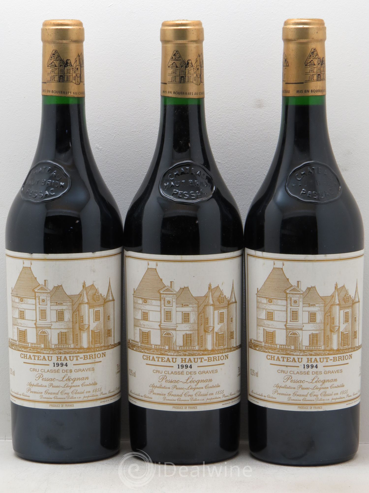Château Haut Brion 1er Grand Cru Classé 1994 - Lot de 3 bouteilles - 0
