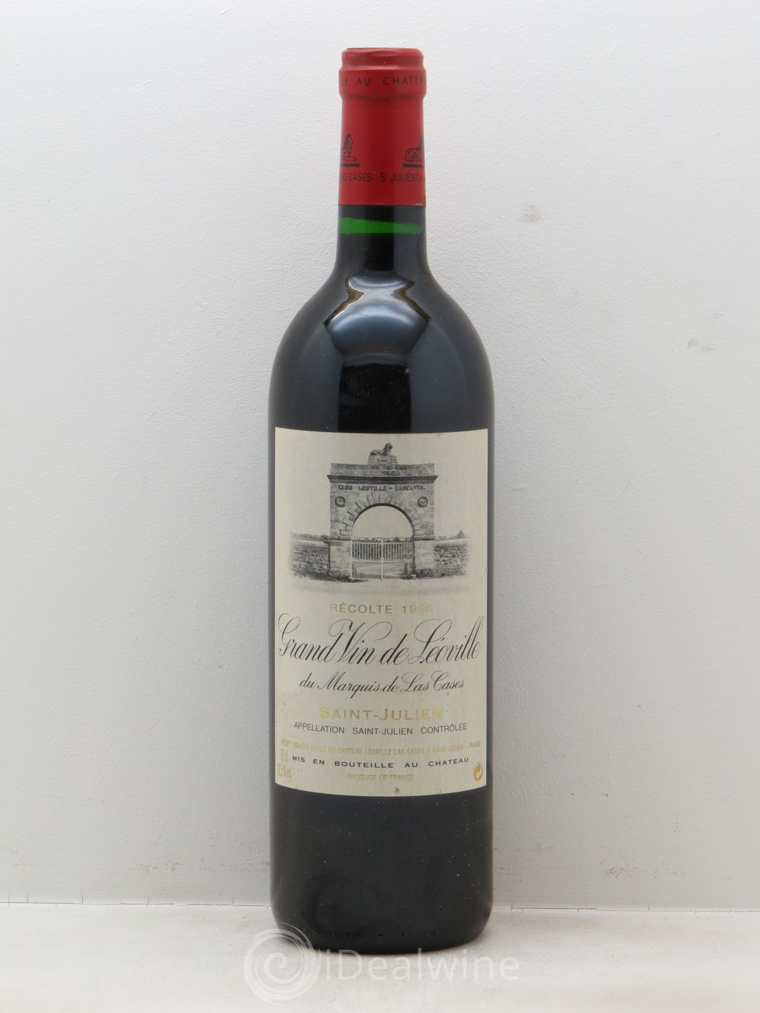Château Léoville Las Cases 2ème Grand Cru Classé 1996 - Lot de 1 bouteille - 0
