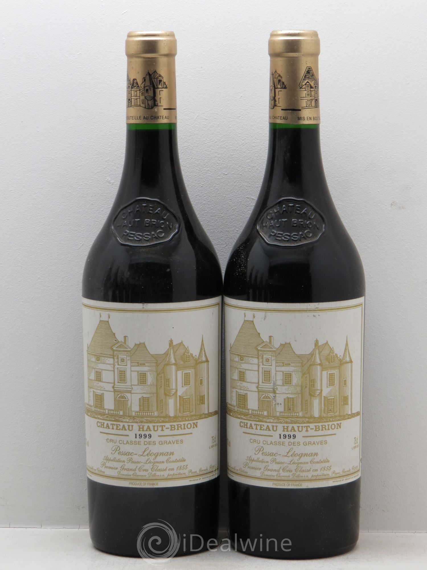 Château Haut Brion 1er Grand Cru Classé 1999 - Lot de 6 bouteilles - 1