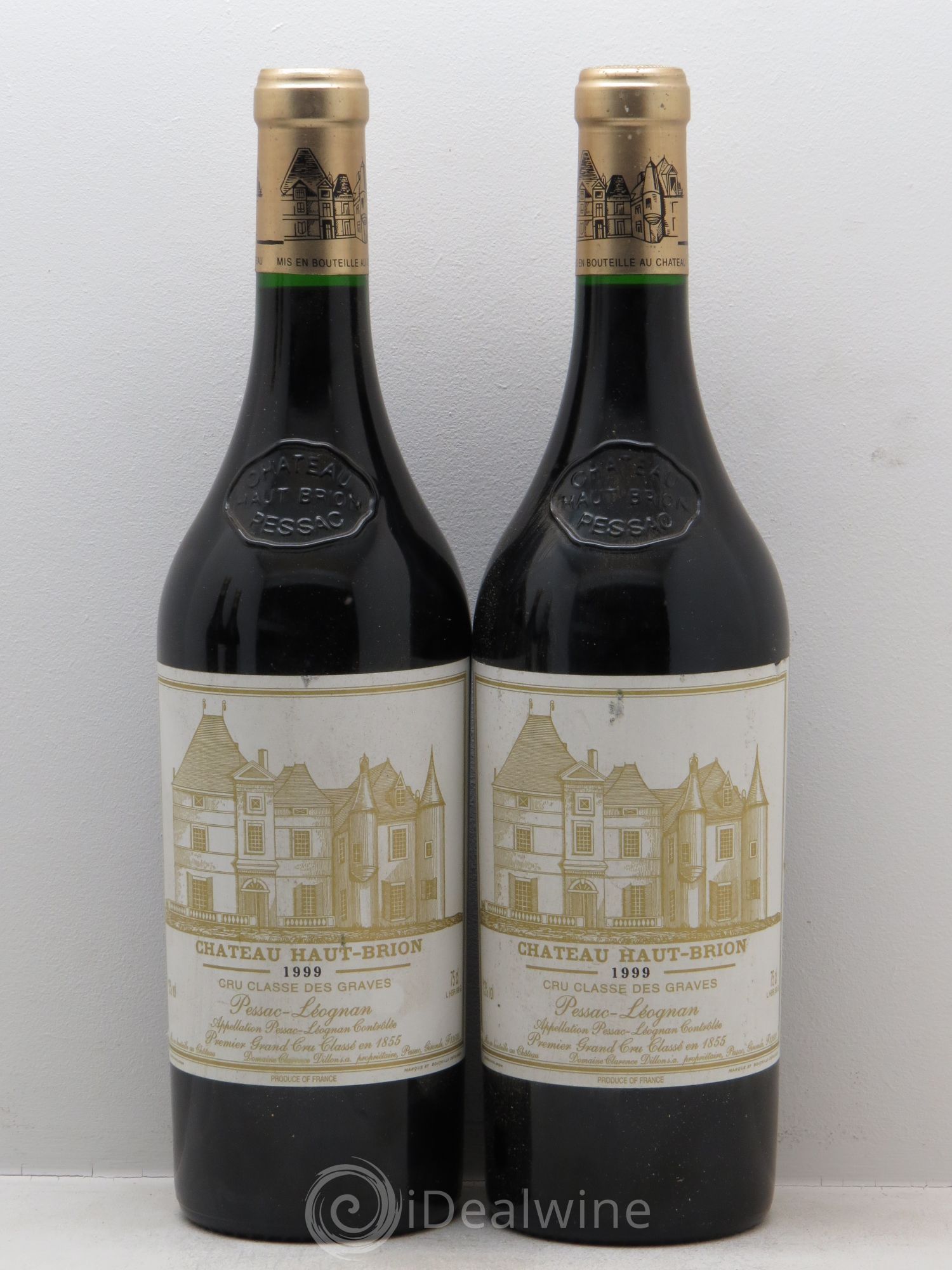 Château Haut Brion 1er Grand Cru Classé 1999 - Lot de 6 bouteilles - 2