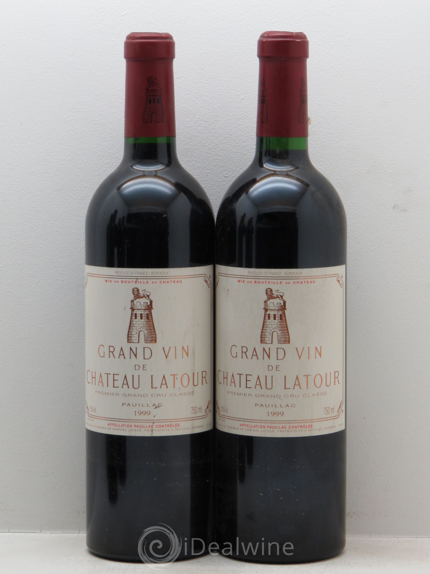 Château Latour 1er Grand Cru Classé 1999 - Lot de 6 bouteilles - 1