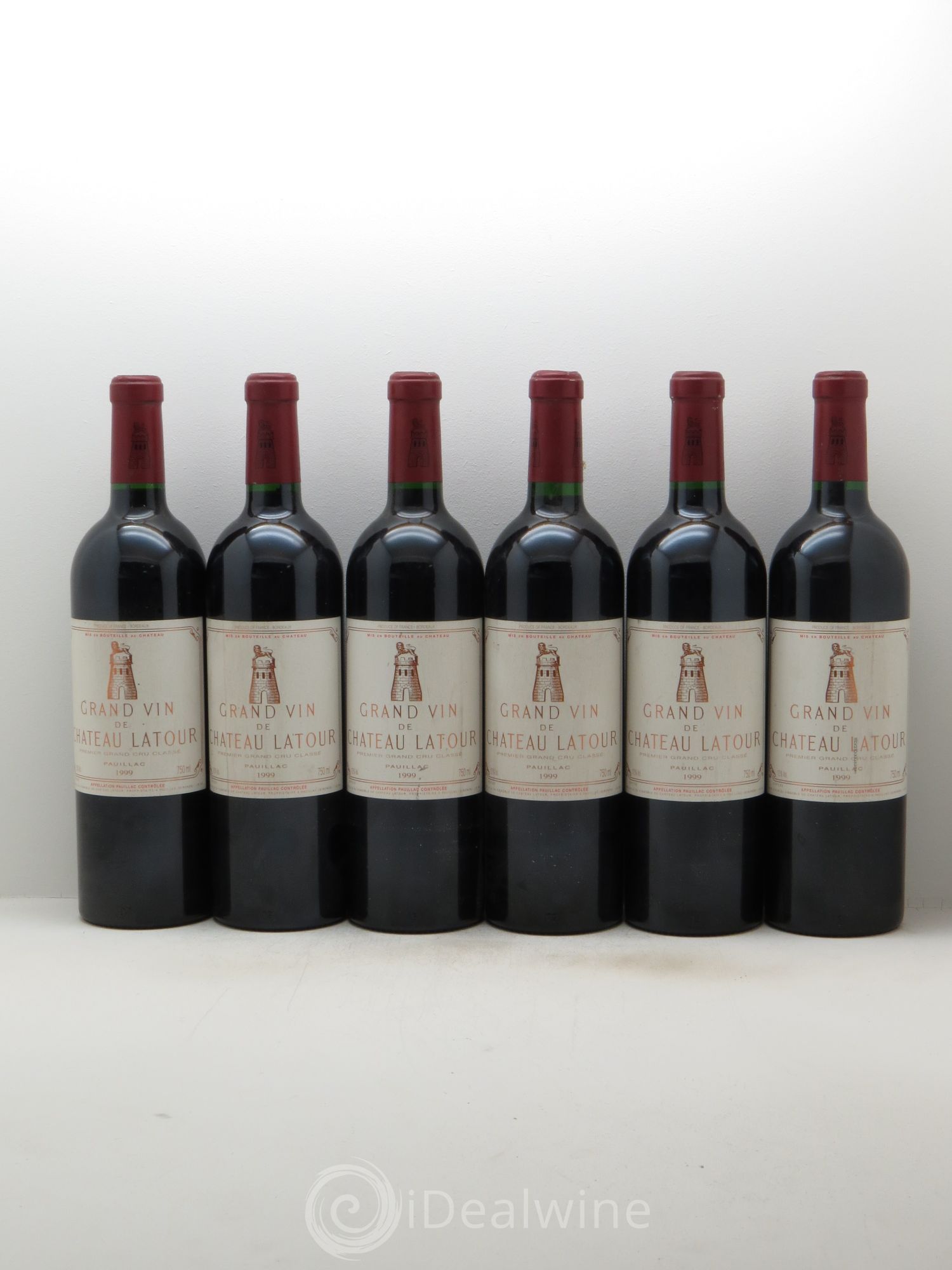 Château Latour 1er Grand Cru Classé 1999 - Lot de 6 bouteilles - 0