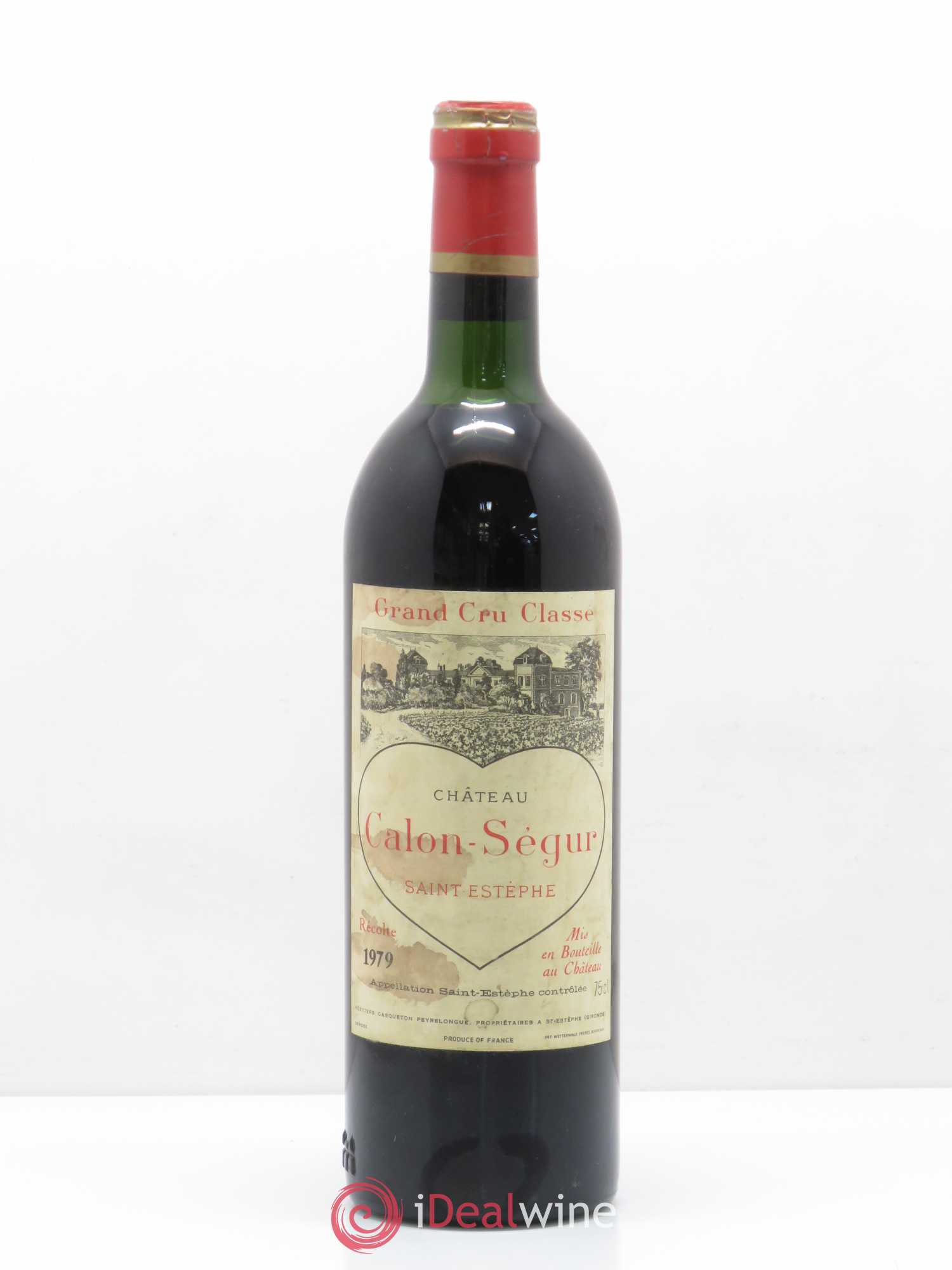 Château Calon Ségur 3ème Grand Cru Classé 1979 - Lot de 1 bouteille - 0
