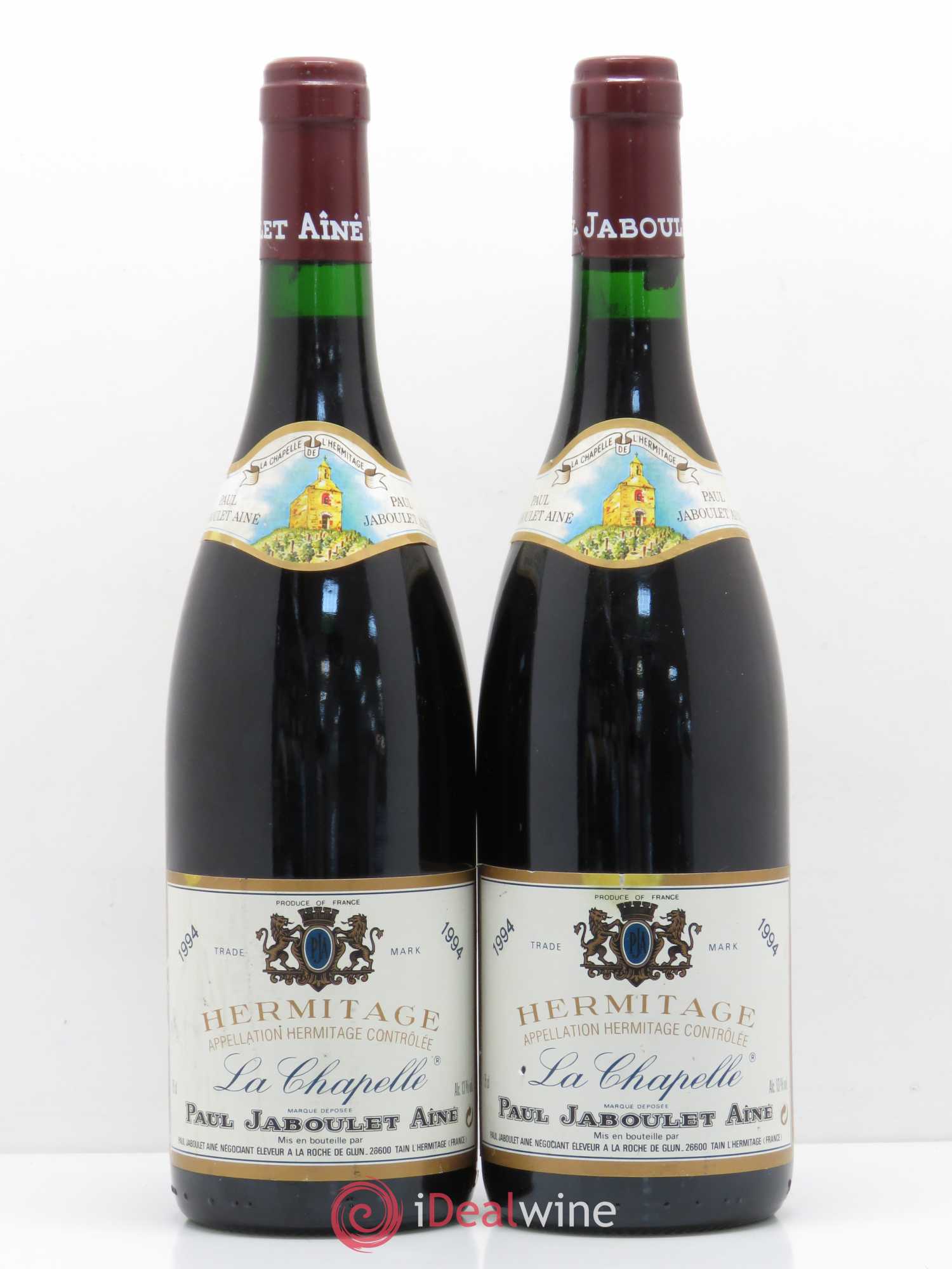 Hermitage La Chapelle Paul Jaboulet Ainé 1994 - Lot de 2 bouteilles - 0