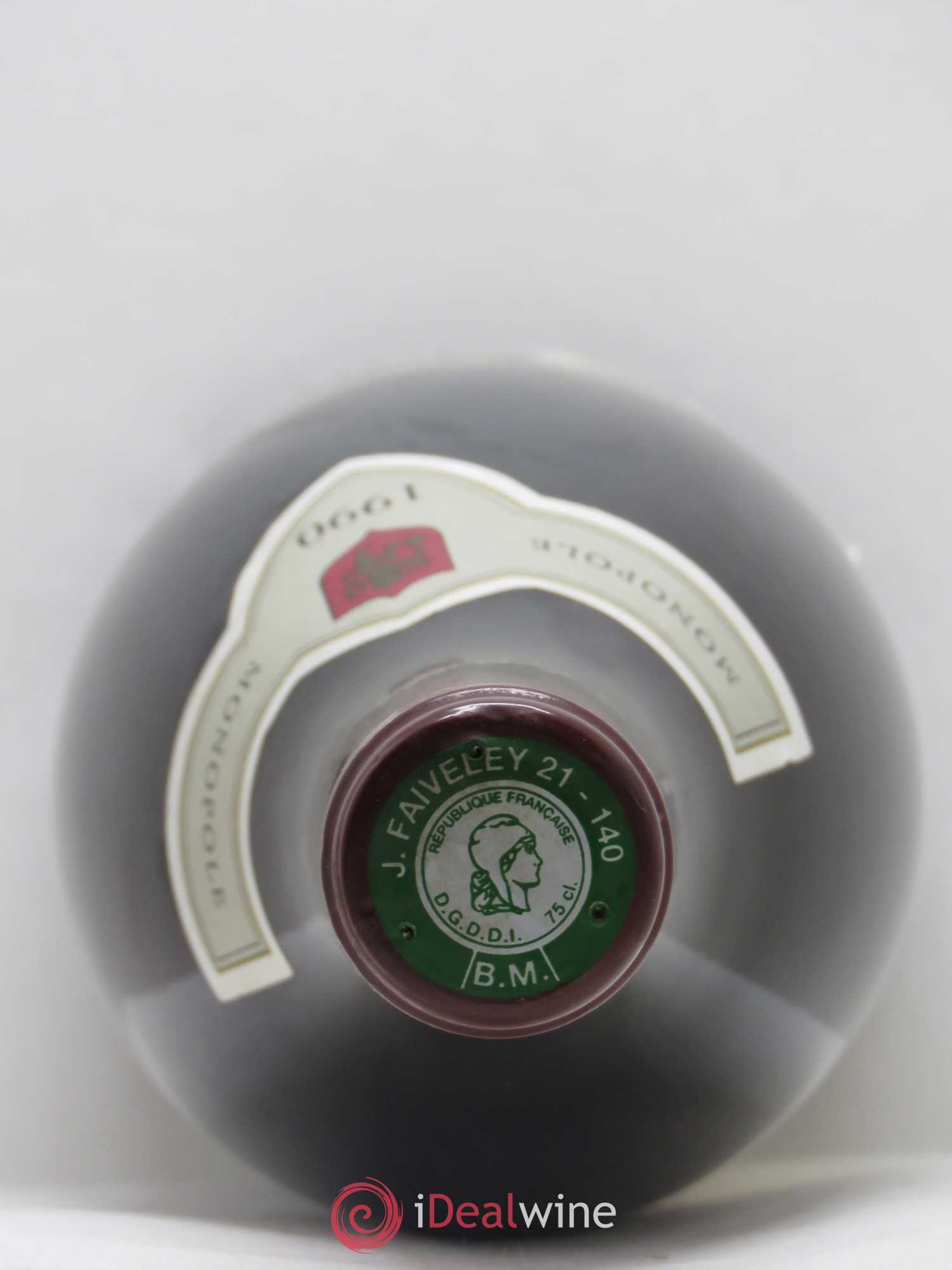 Corton Grand Cru Clos des Cortons Faiveley 1990 - Lot de 1 bouteille - 2