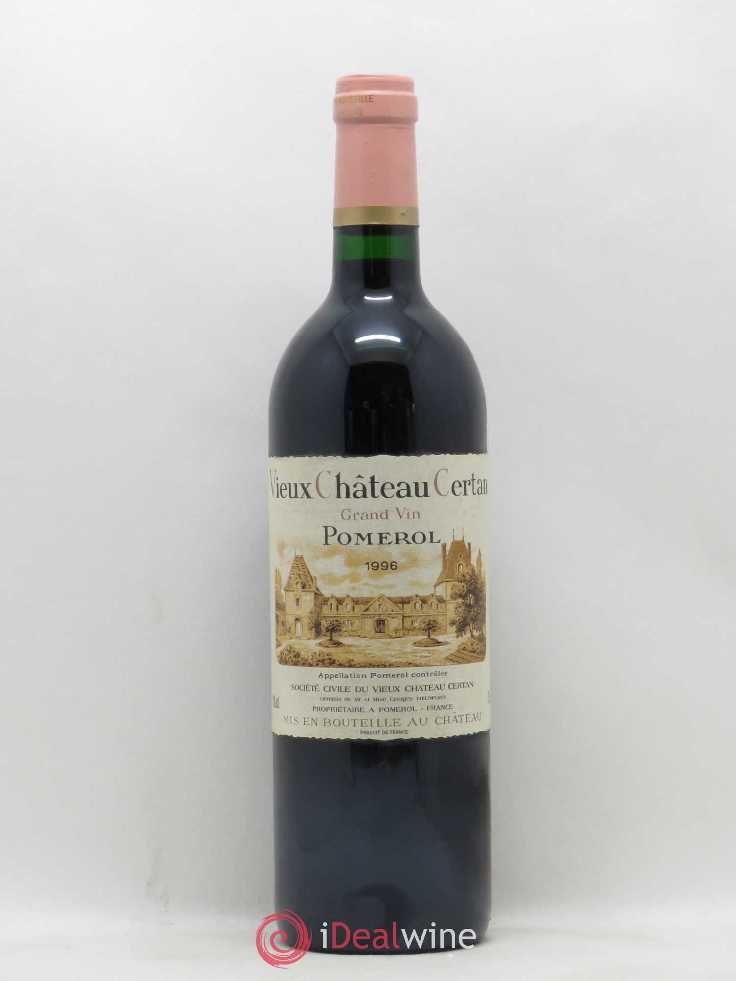 Vieux Château Certan 1996 - Lot de 1 bouteille - 0