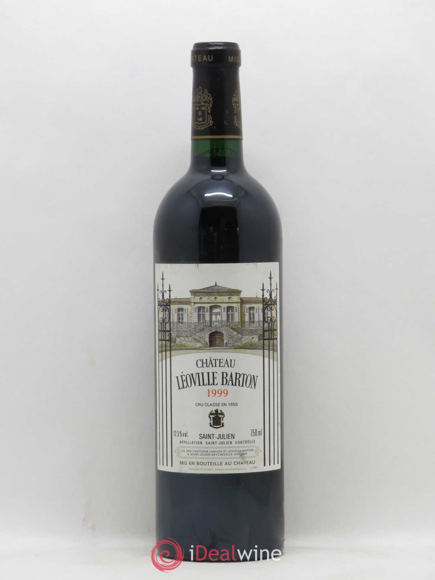 Château Léoville Barton 2ème Grand Cru Classé 1999 - Lot de 1 bouteille - 0