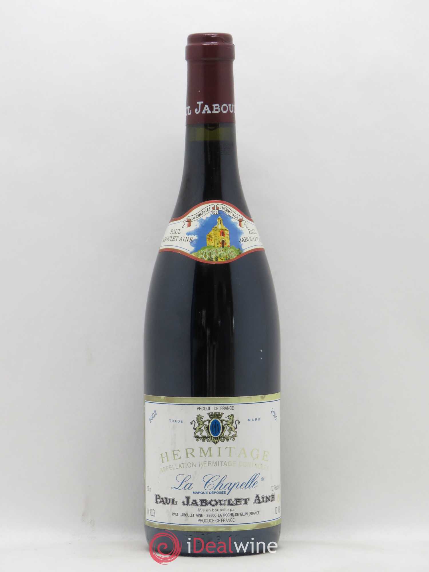 Hermitage La Chapelle Paul Jaboulet Ainé 2002 - Lot de 1 bouteille - 0