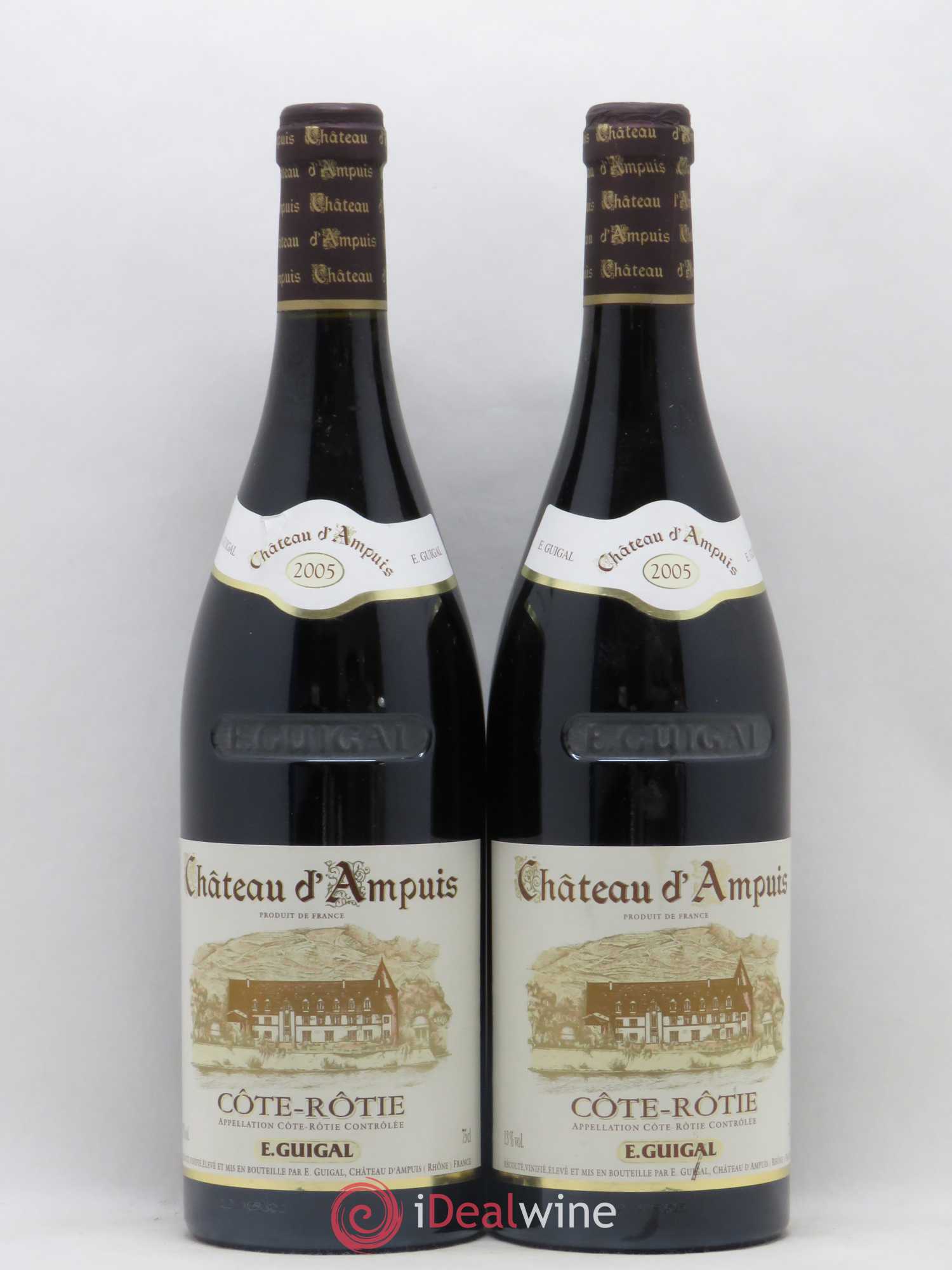 Côte-Rôtie Château d'Ampuis Guigal 2005 - Lot de 2 bouteilles - 0