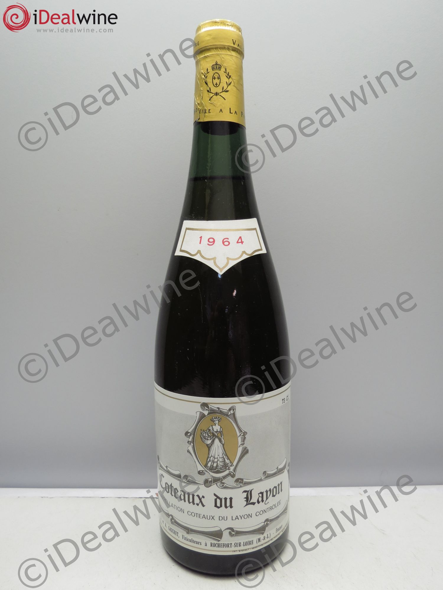 Coteaux du Layon Rochefort (demi-sec) Jean Gaschet 1964 - Lotto di 6 bottiglie - 0