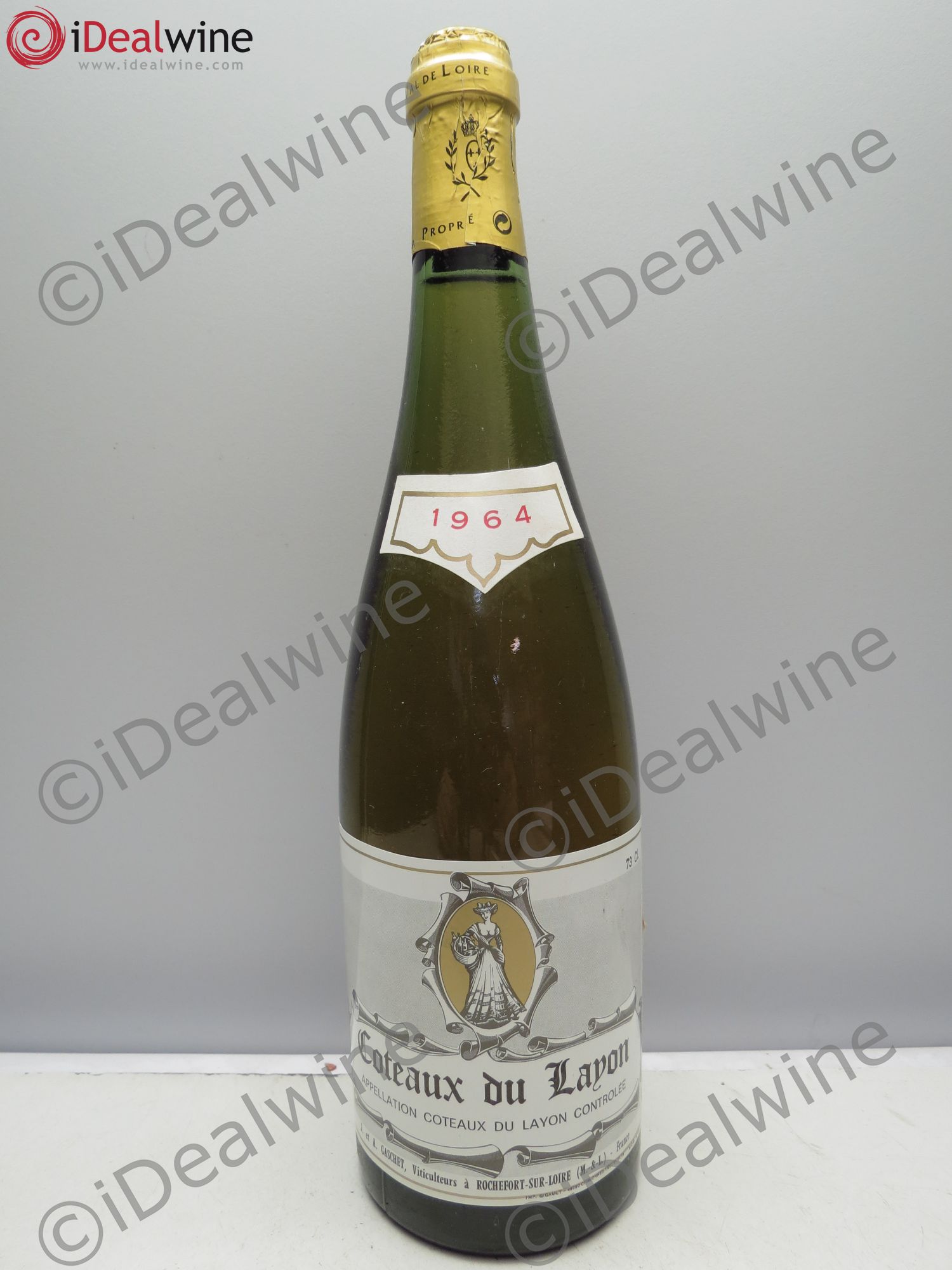 Coteaux du Layon Rochefort (demi-sec) Jean Gaschet 1964 - Posten von 1 Flasche - 0