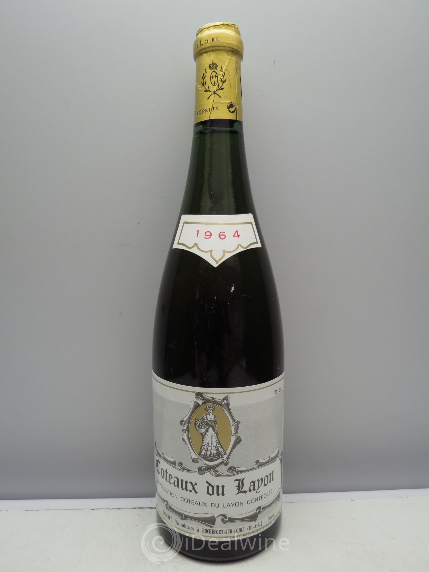 Coteaux du Layon Rochefort - Jean Gaschet (demi-sec) 1964 - Posten von 1 Flasche - 0
