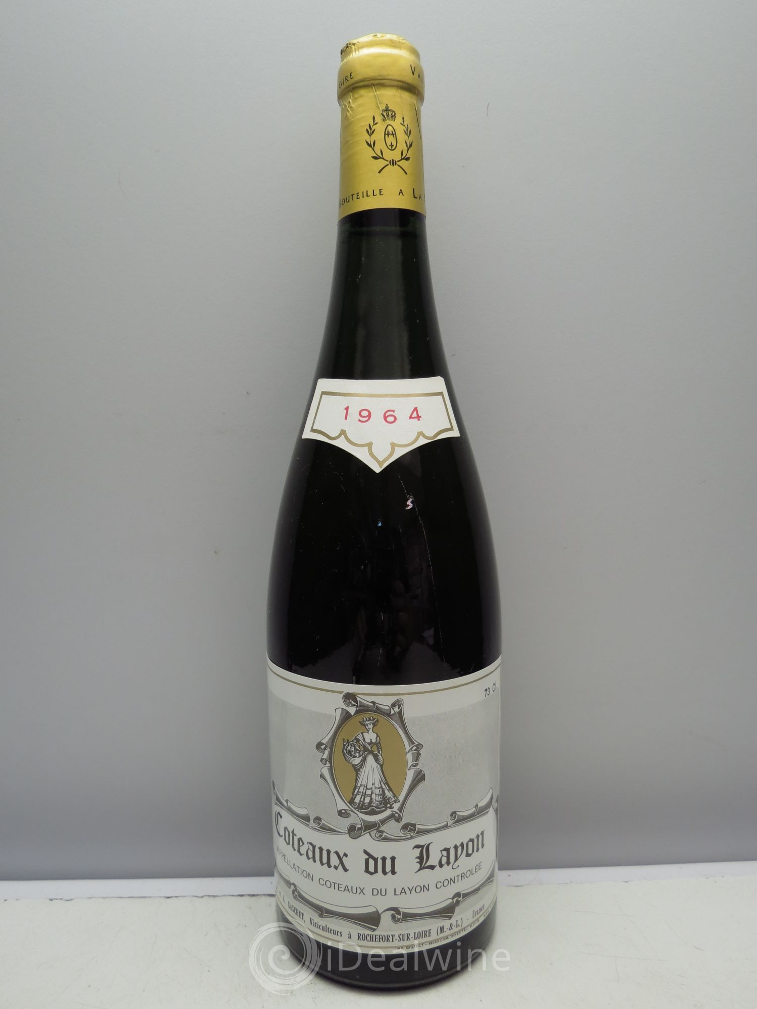 Coteaux du Layon Rochefort - Jean Gaschet (demi-sec) 1964 - Lotto di 1 bottiglia - 0