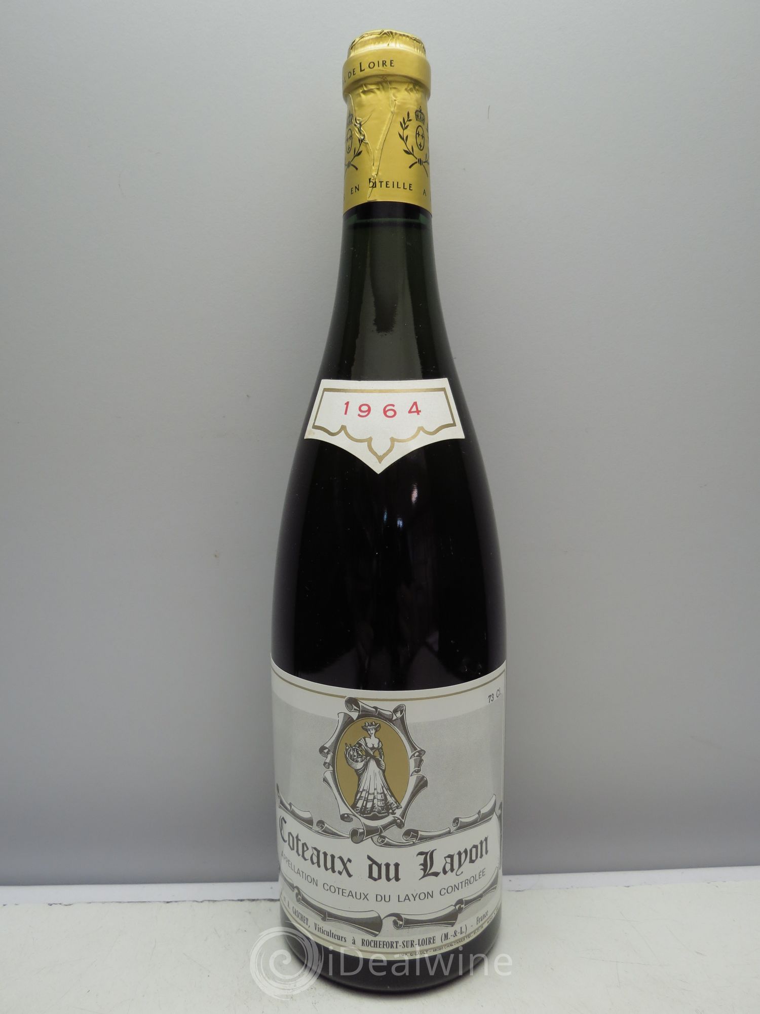 Coteaux du Layon Rochefort - Jean Gaschet (demi-sec) 1964 - Lotto di 1 bottiglia - 0