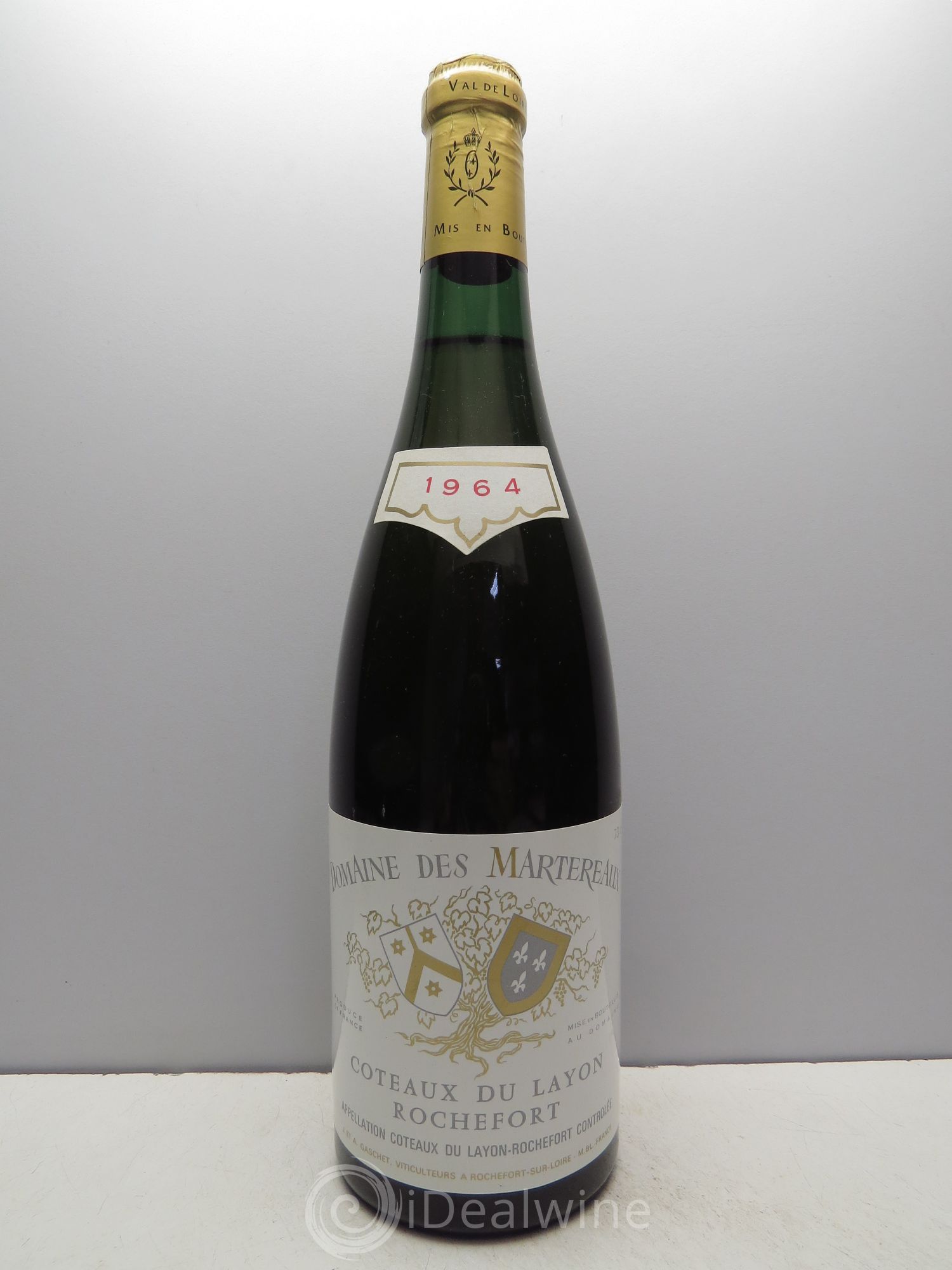Coteaux du Layon Rochefort demi-sec Jean Gaschet 1964 - Lotto di 1 bottiglia - 0