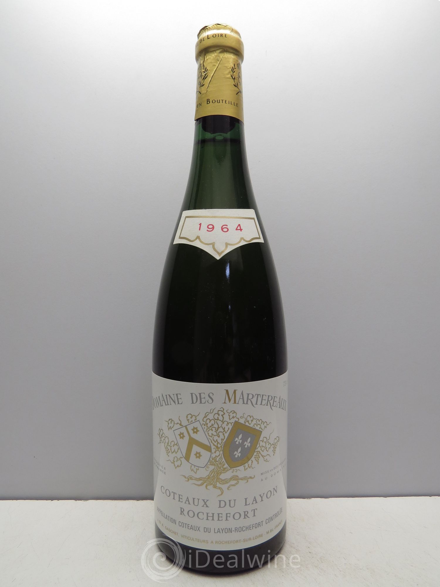 Coteaux du Layon Rochefort demi-sec Jean Gaschet 1964 - Posten von 1 Flasche - 0