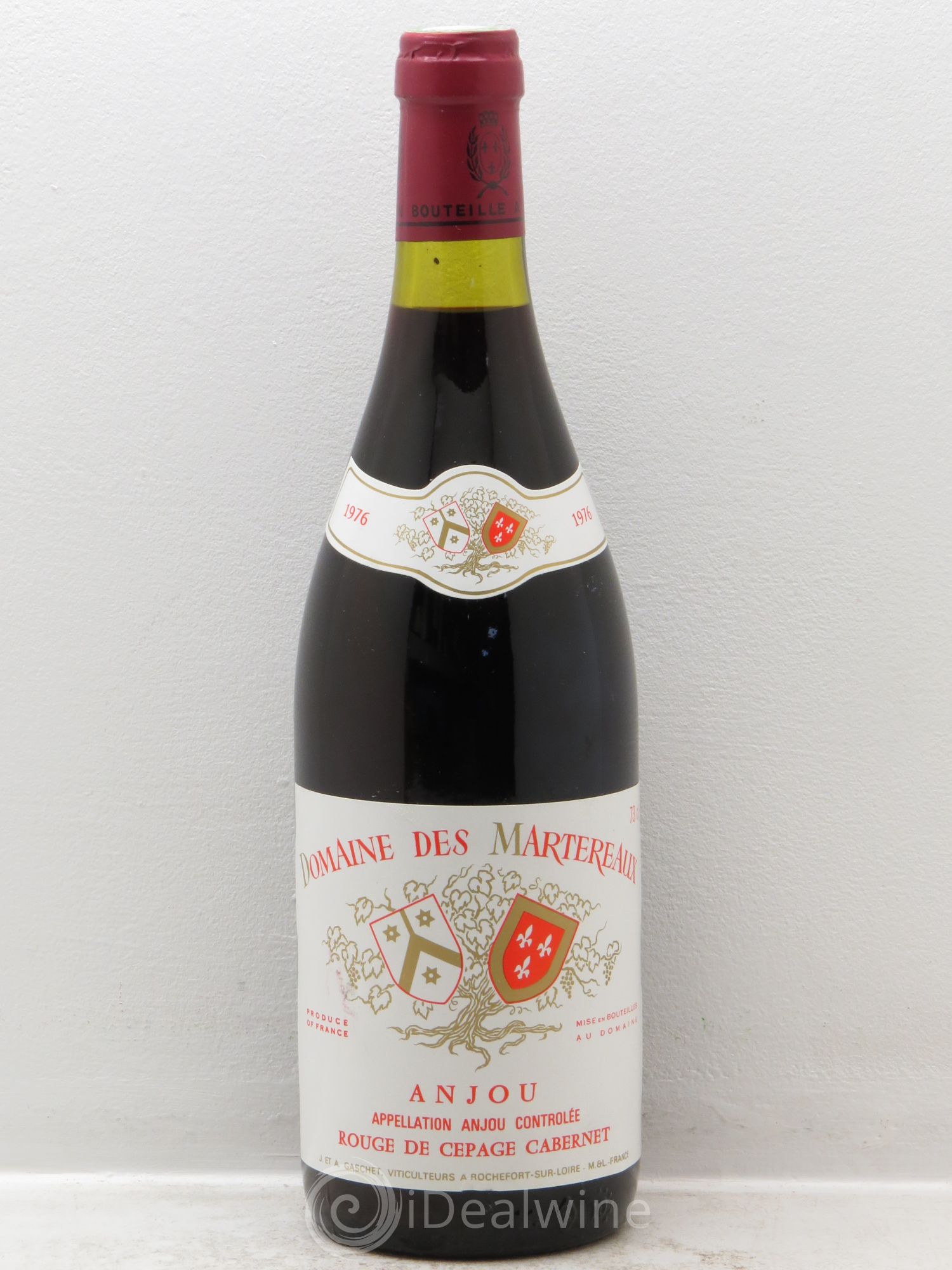 Anjou Domaine des Martereaux 1976 - Posten von 6 Flaschen - 0