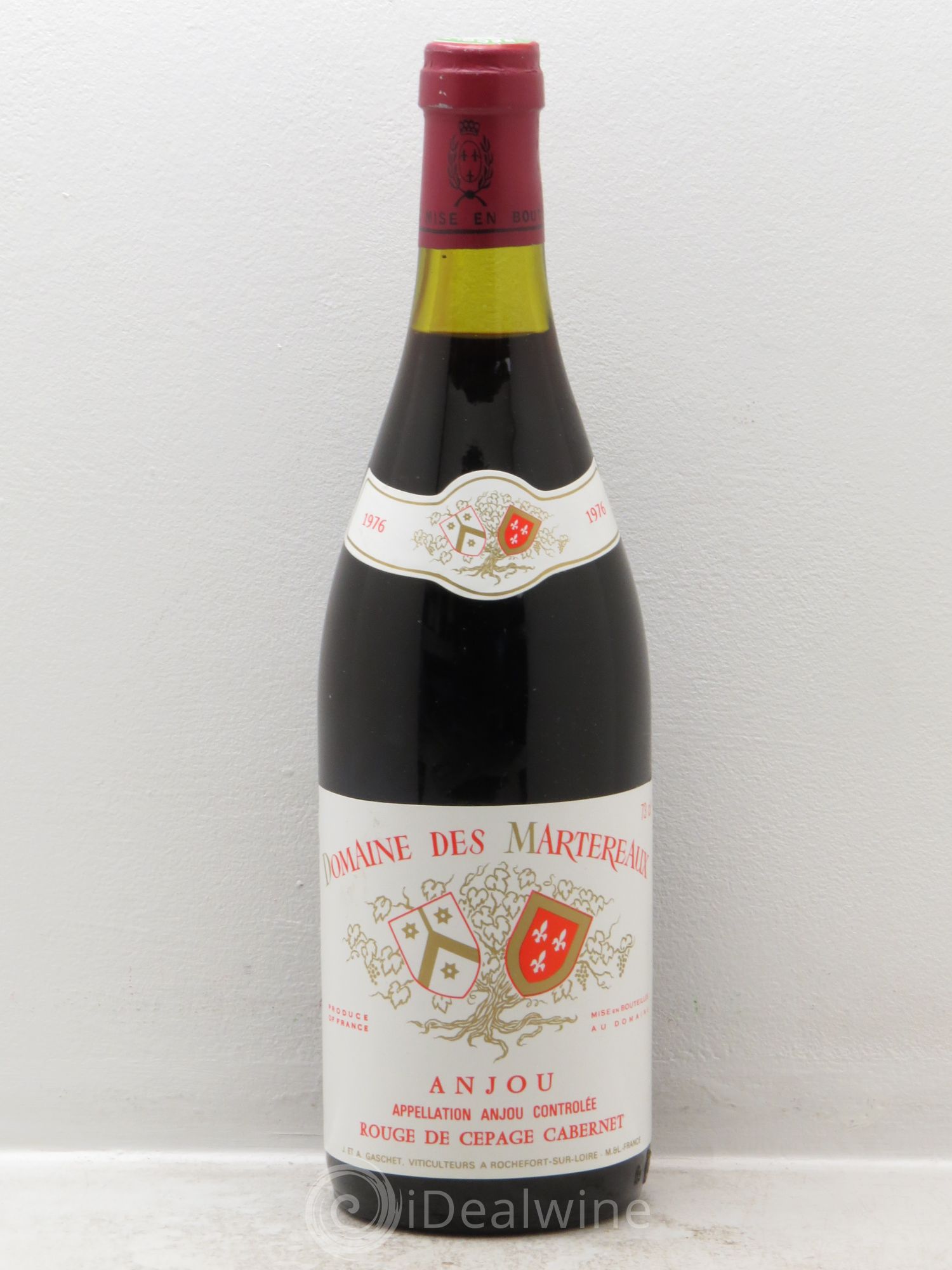 Anjou Domaine des Martereaux 1976 - Posten von 1 Flasche - 0