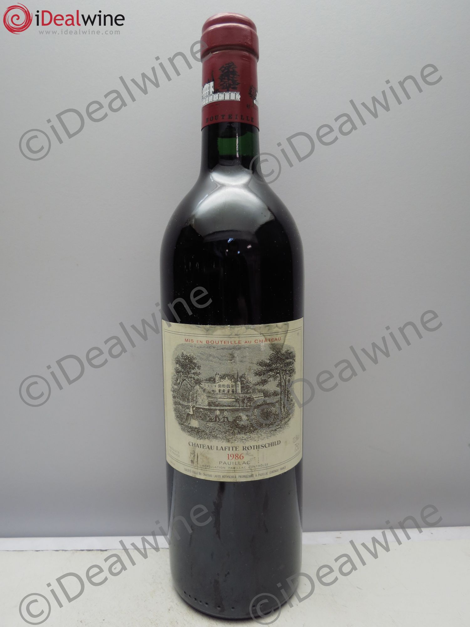 Château Lafite Rothschild 1er Grand Cru Classé 1986 - Lot de 1 bouteille - 0