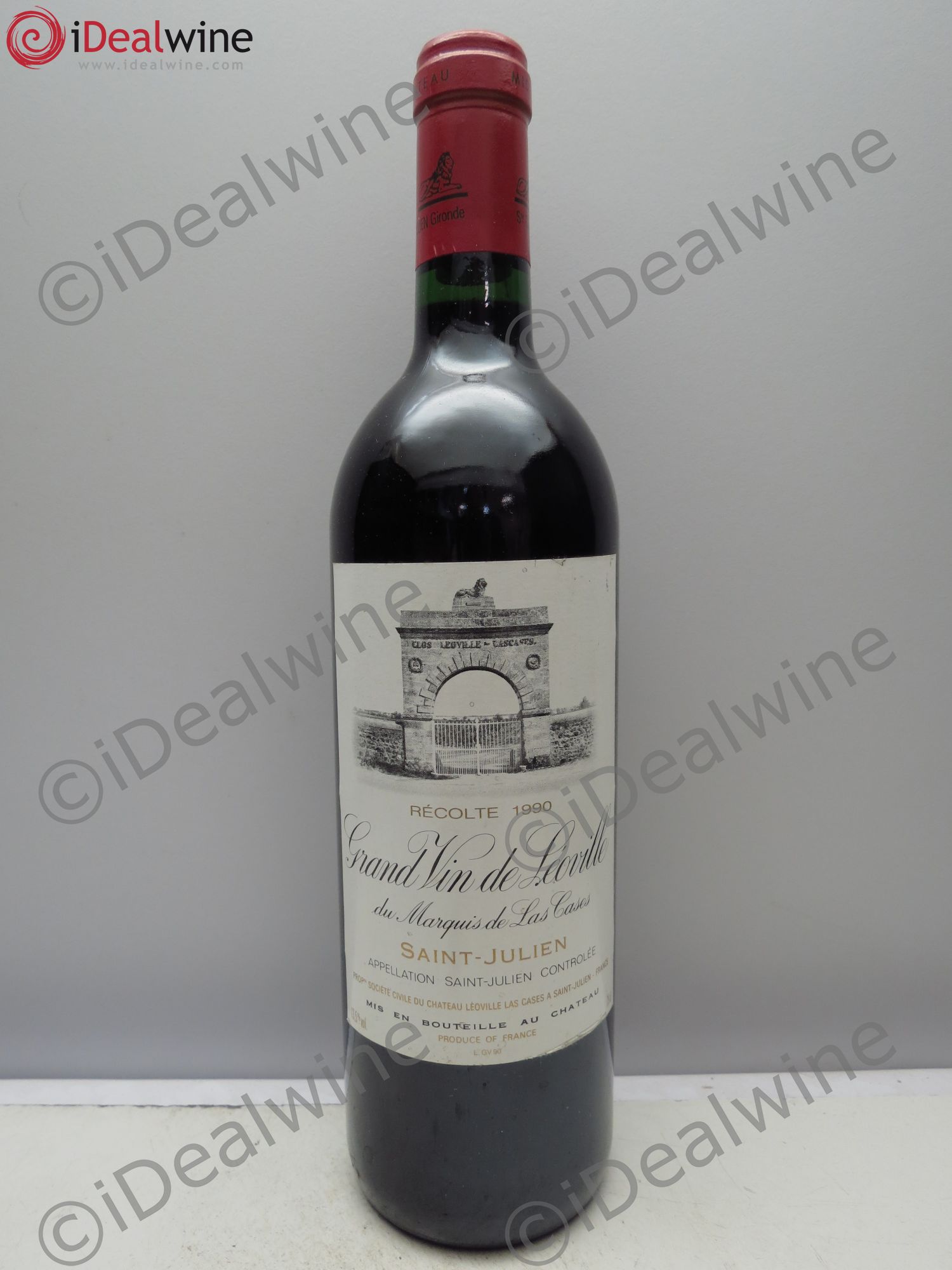 Château Léoville Las Cases 2ème Grand Cru Classé 1990 - Lot de 1 bouteille - 0