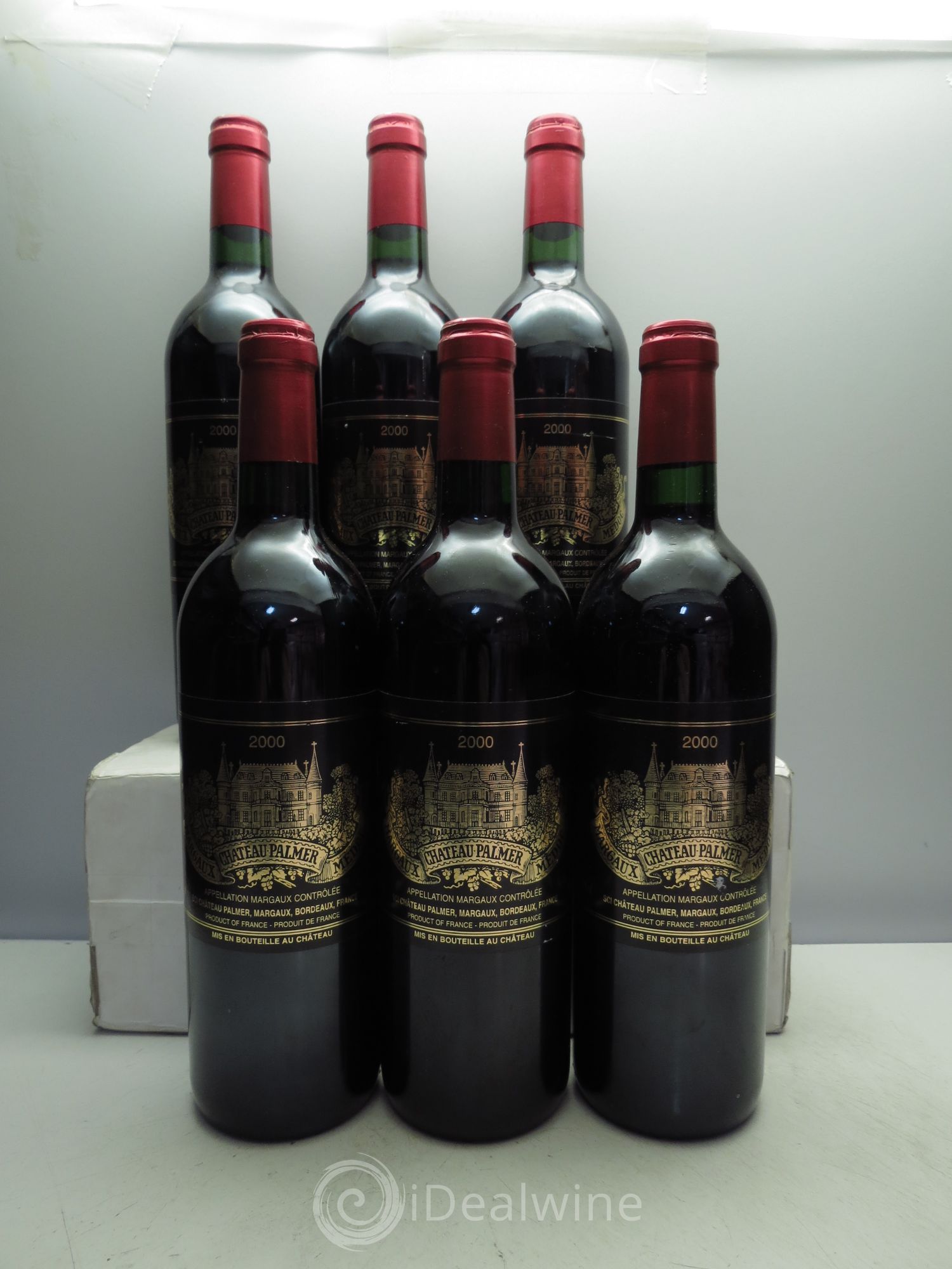 Château Palmer 3ème Grand Cru Classé 2000 - Lot de 6 bouteilles - 0