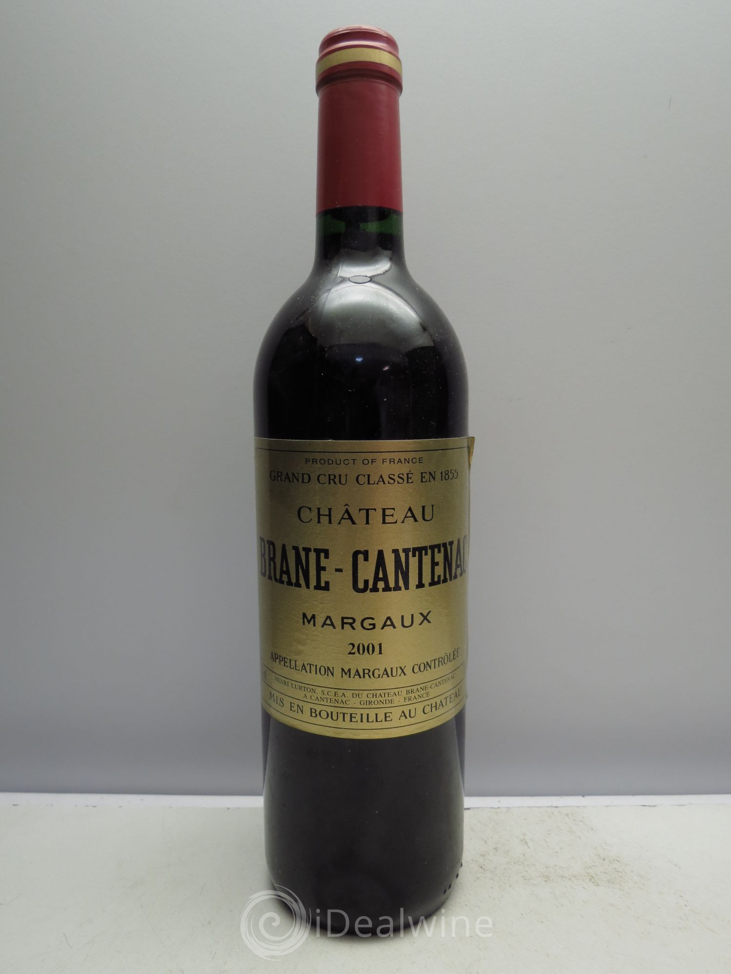 Château Brane Cantenac 2ème Grand Cru Classé 2001 - Lot de 1 bouteille - 0