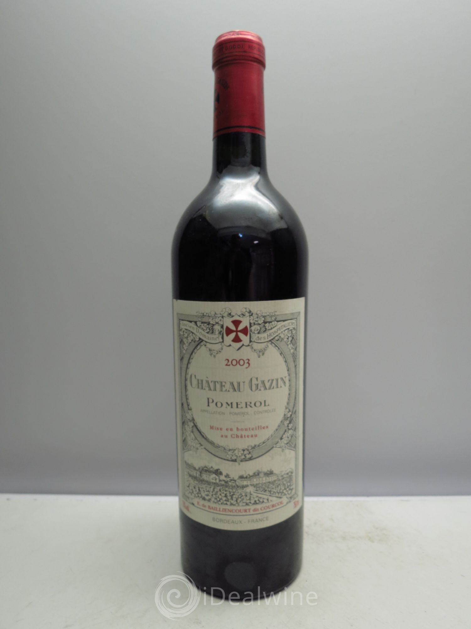 Château Gazin 2003 - Lot de 1 bouteille - 0