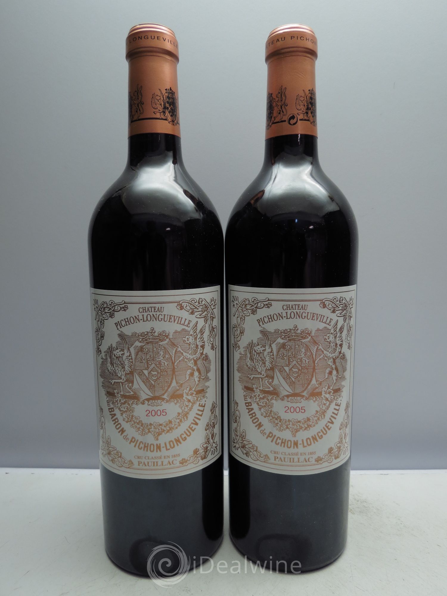 Pichon Longueville Baron 2ème Grand Cru Classé 2005 - Lot de 2 bouteilles - 0