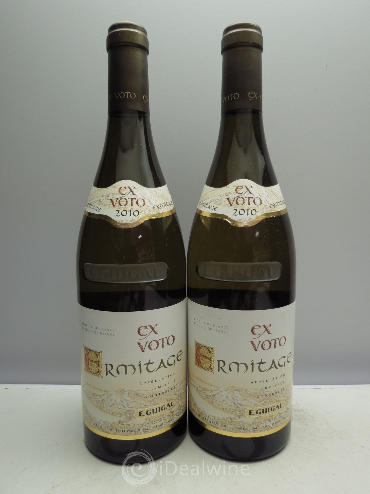 Ermitage Ex Voto Guigal 2010 - Lot de 2 bouteilles - 0