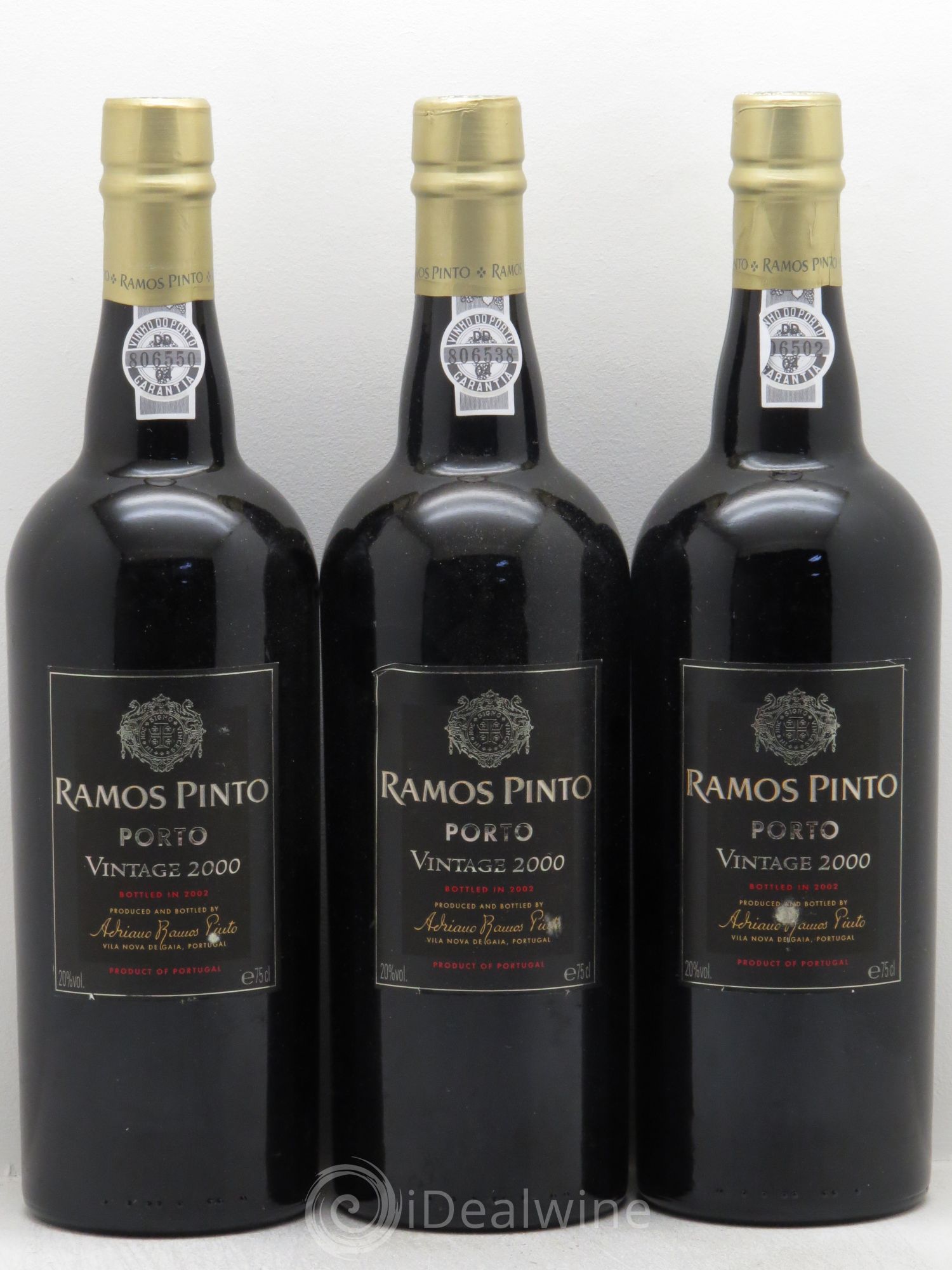 Porto Vintage 2000 - Lot de 3 bouteilles - 0