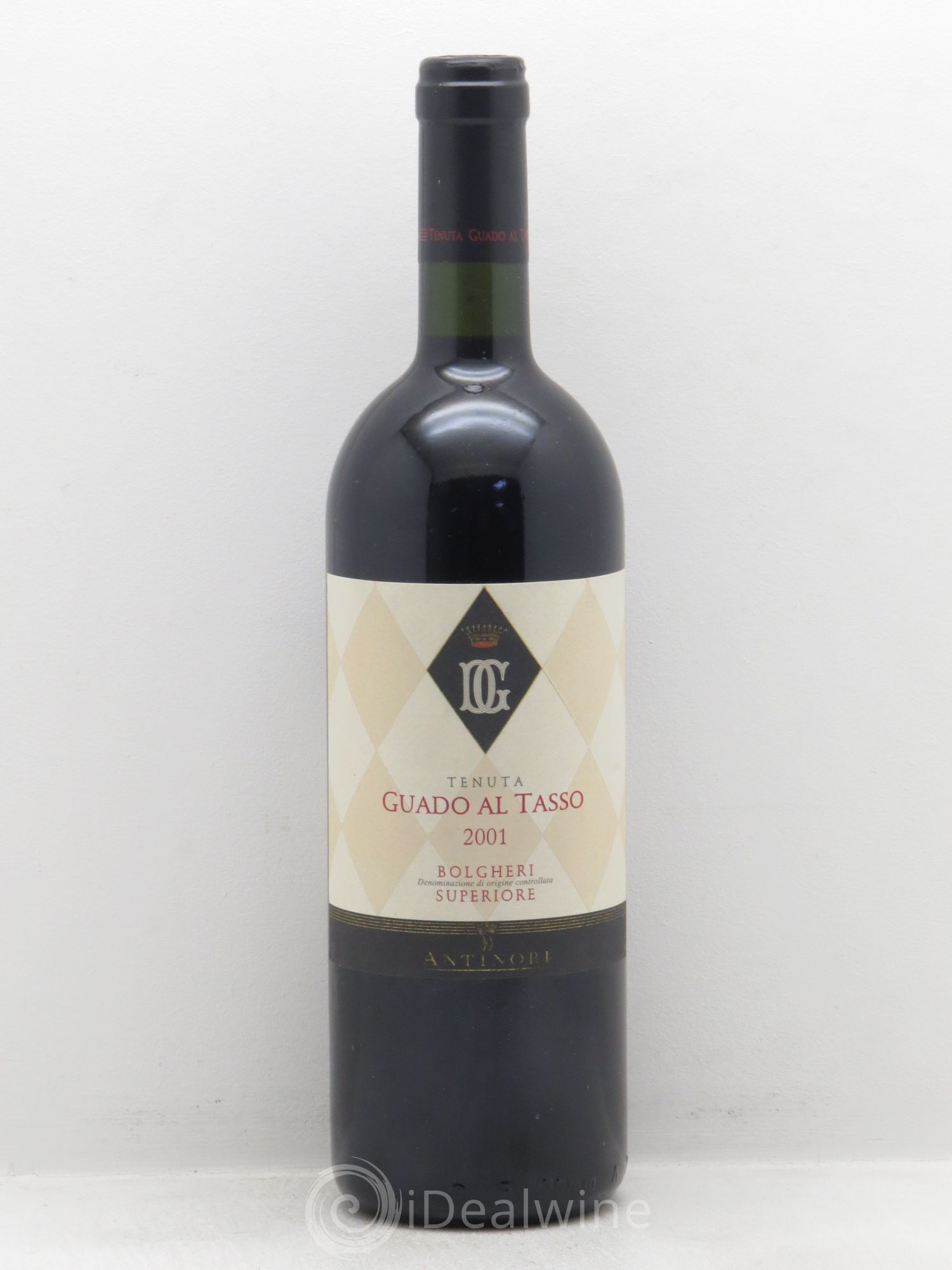 Bolgheri Superiore DOC Guado al Tasso Tenuta Guado al Tasso - Marchesi Antinori 2001 - Lot de 1 bouteille - 0