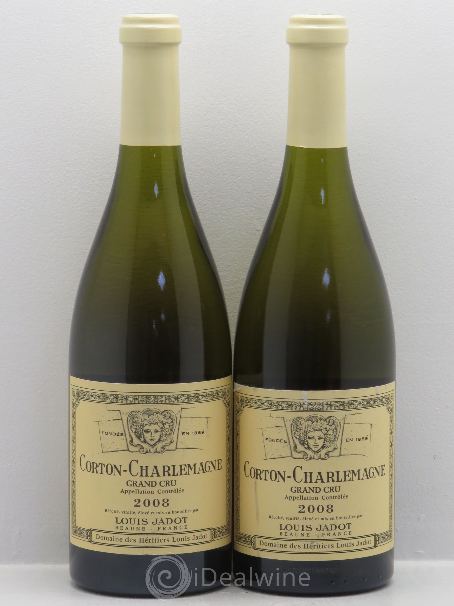 Corton-Charlemagne Grand Cru Maison Louis Jadot 2008 - Lot de 2 bouteilles - 0