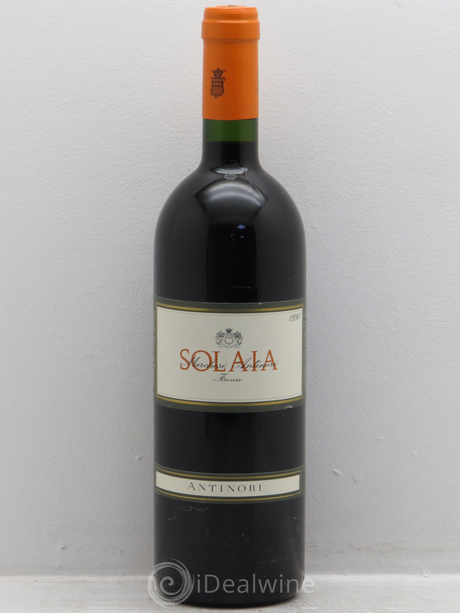 Toscana IGT Solaia Tenuta Tignanello - Marchesi Antinori 1990 - Lot de 1 bouteille - 0