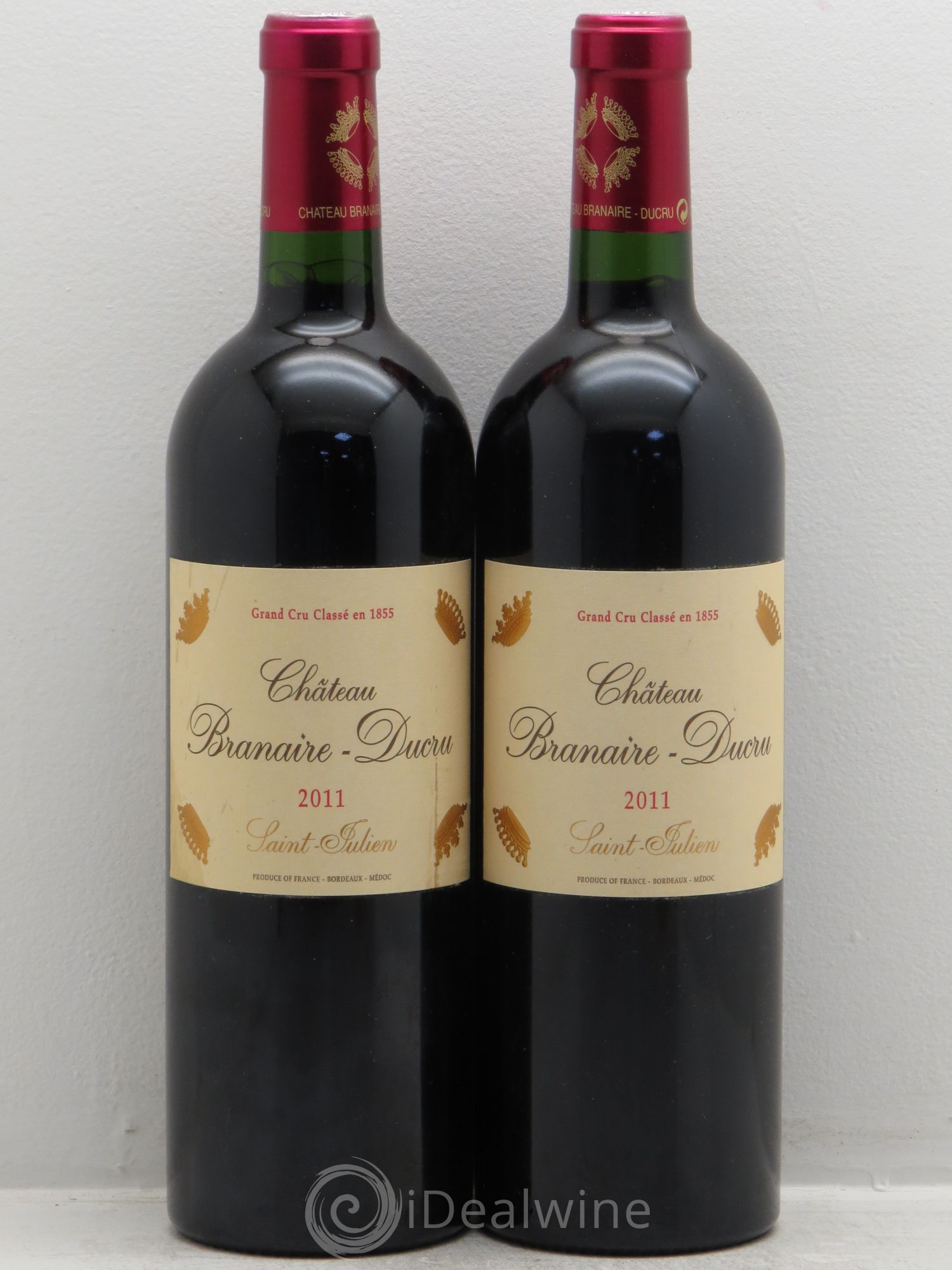 Château Branaire Ducru 4ème Grand Cru Classé 2011 - Lot de 2 bouteilles - 0