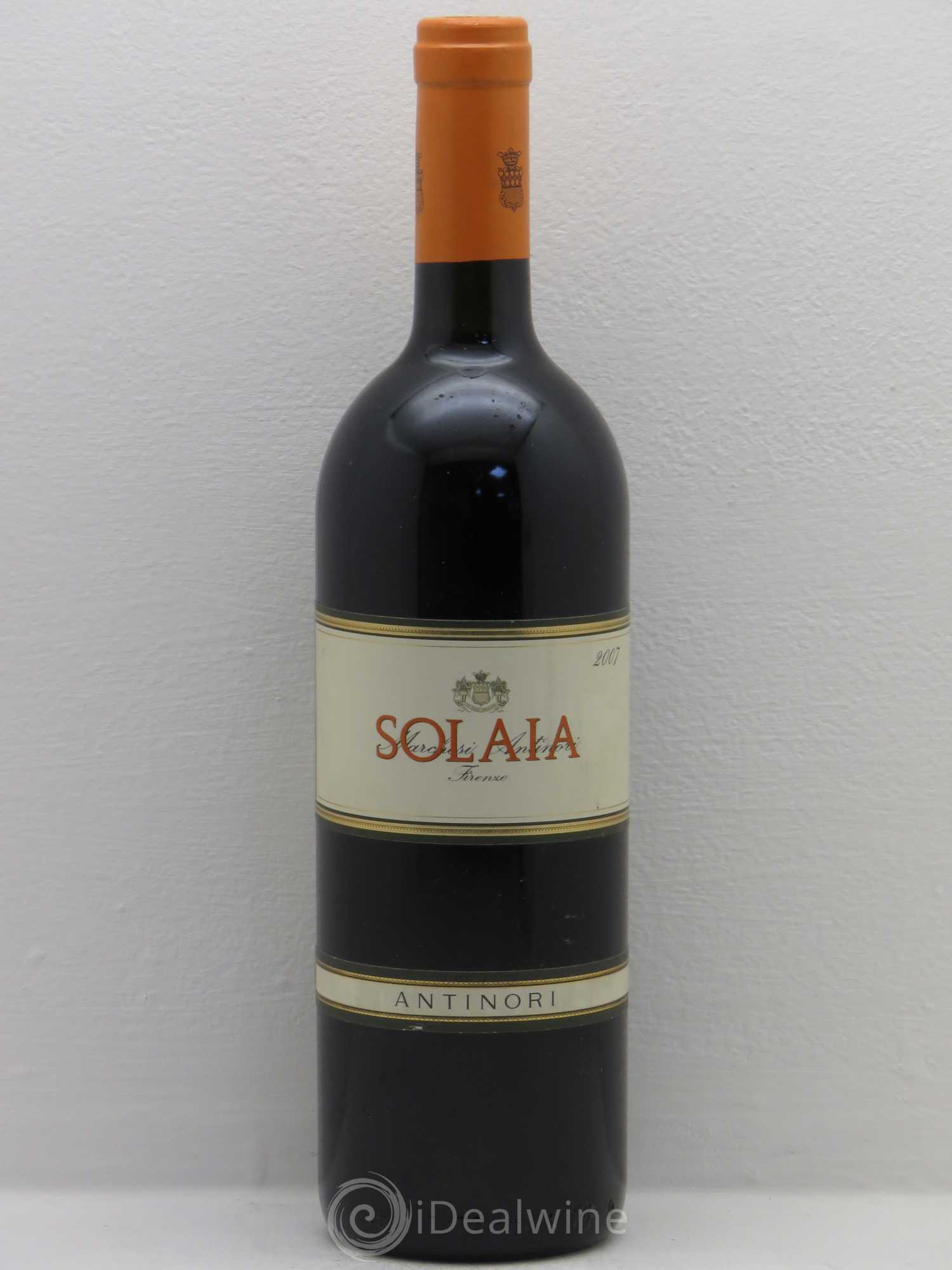 Toscana IGT Solaia Tenuta Tignanello - Marchesi Antinori 2007 - Lot de 1 bouteille - 0